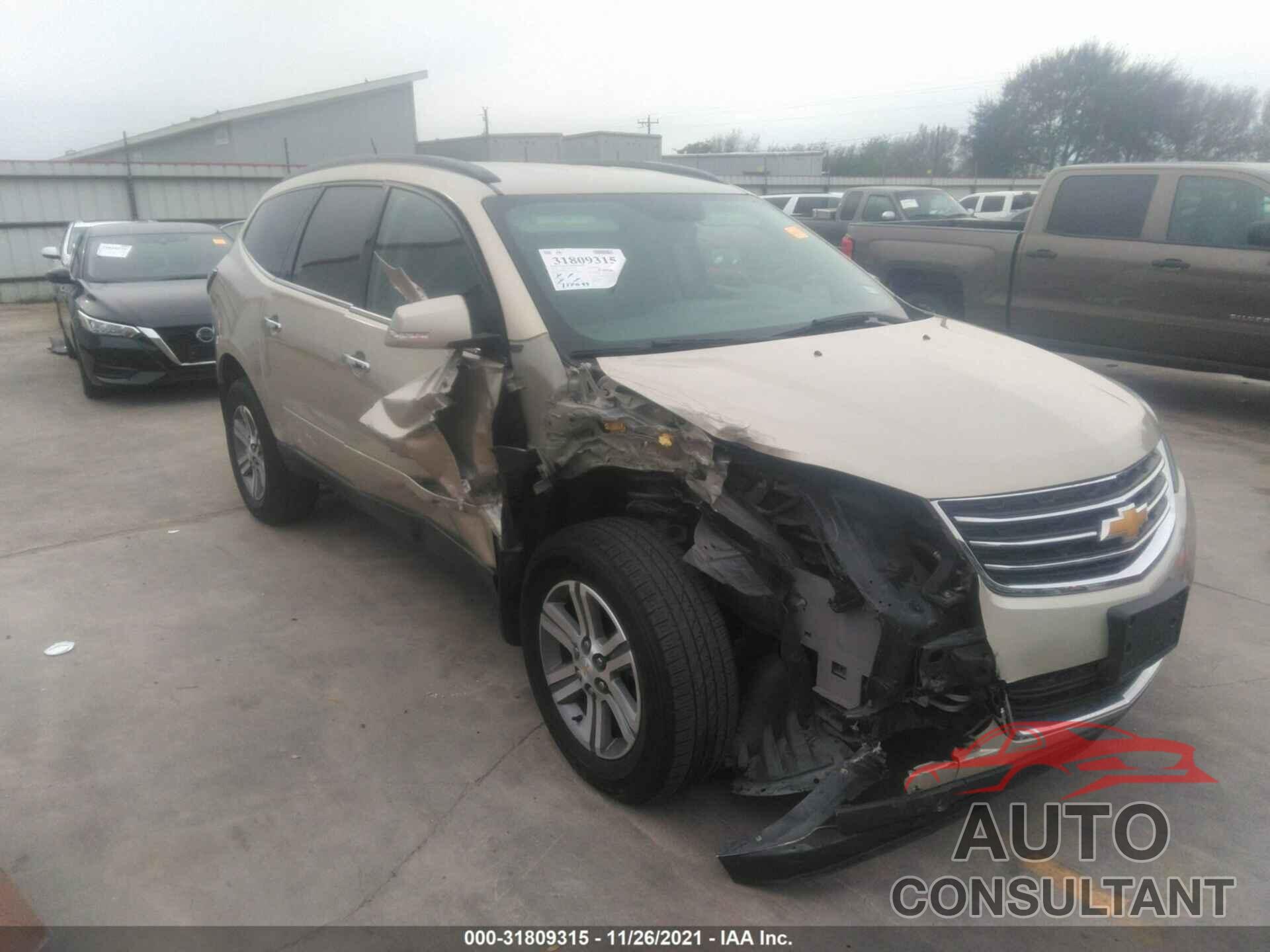 CHEVROLET TRAVERSE 2016 - 1GNKRHKD1GJ124139