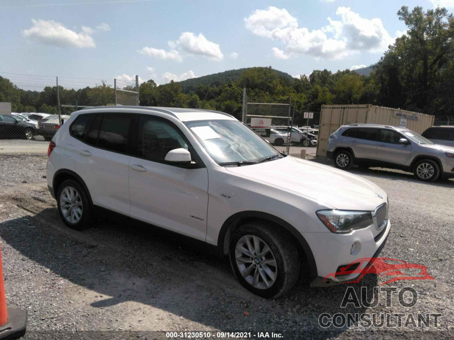 BMW X3 2017 - 5UXWX9C5XH0D98025