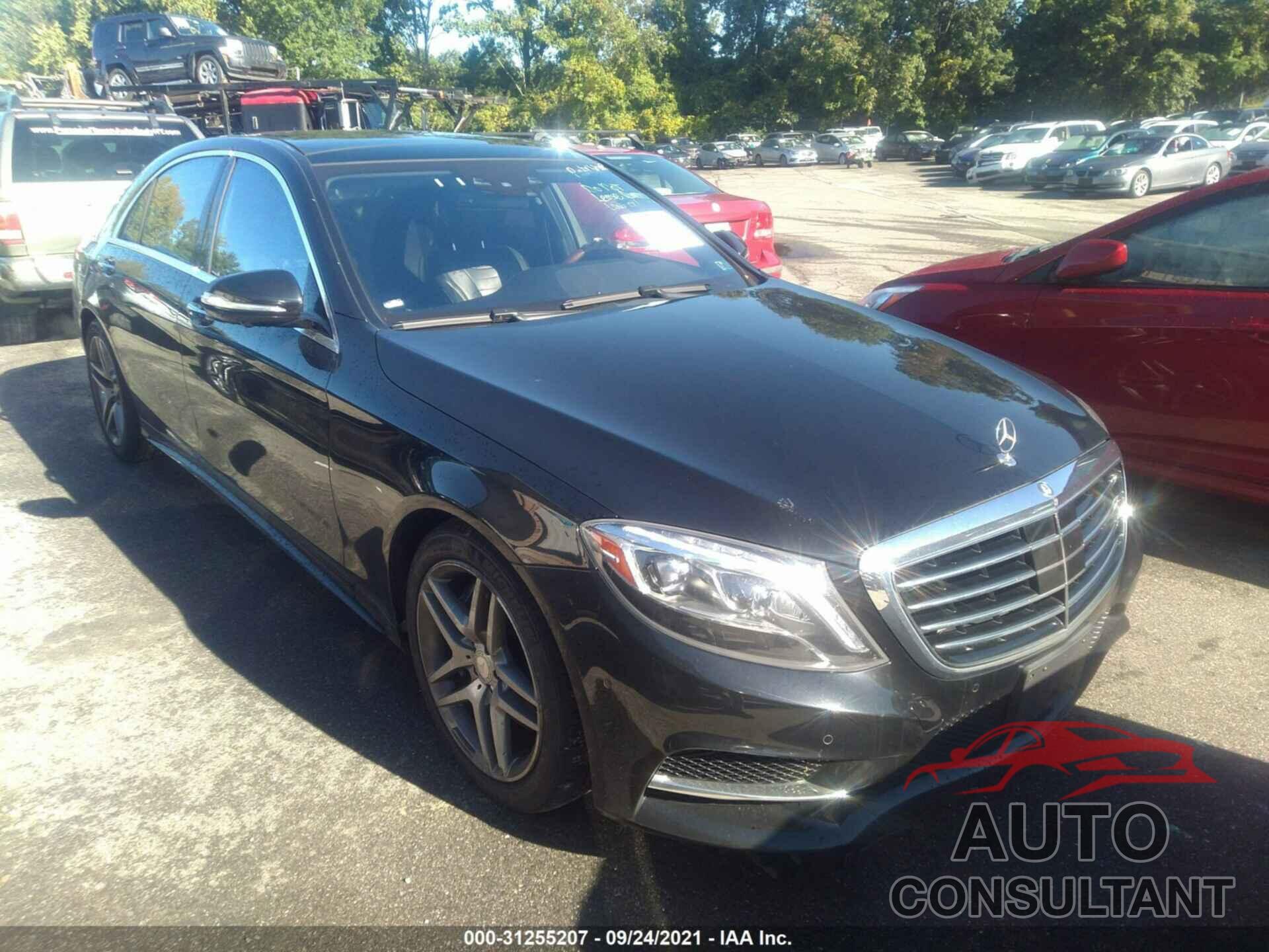 MERCEDES-BENZ S-CLASS 2016 - WDDUG8FB2GA267140