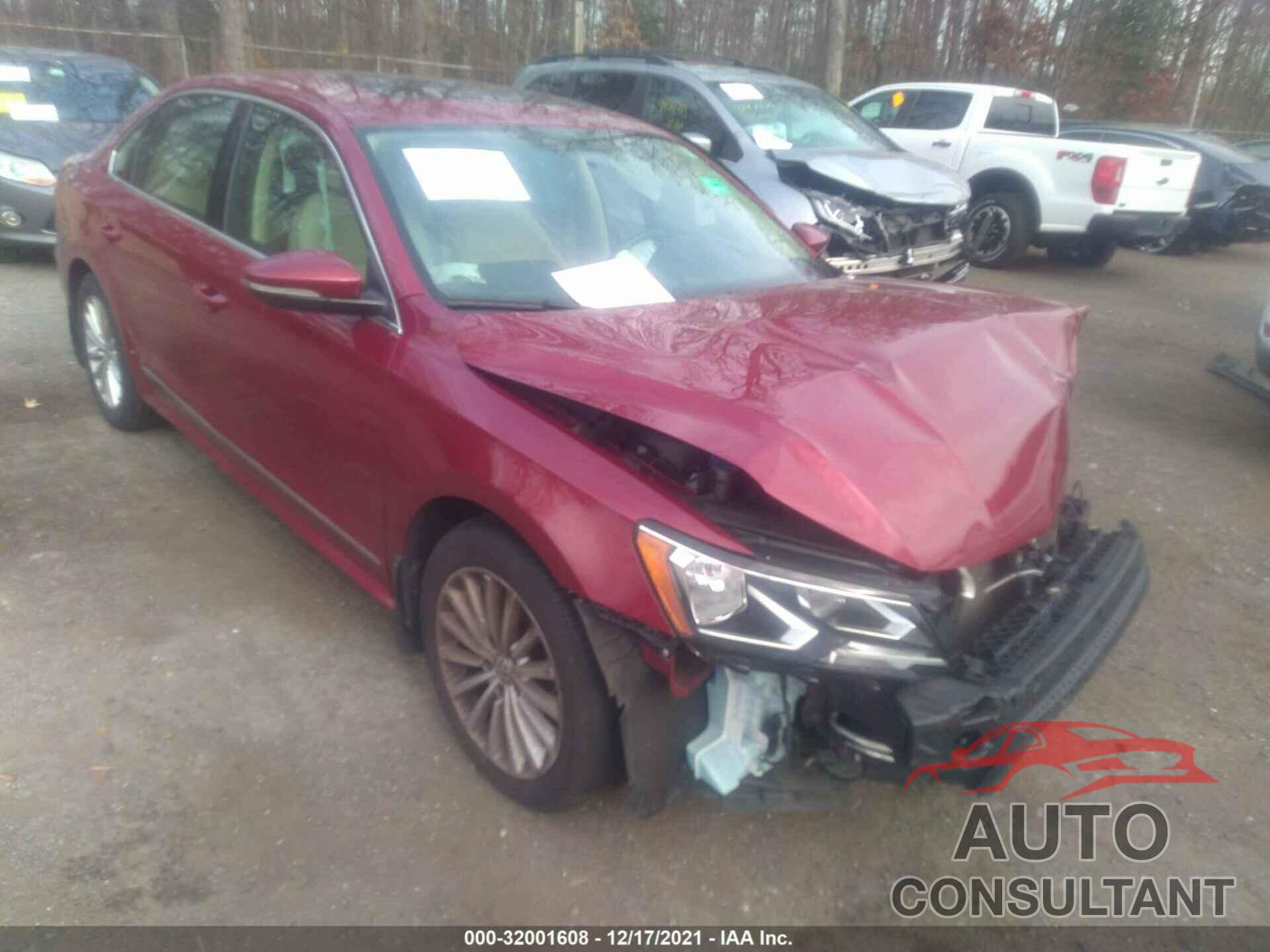 VOLKSWAGEN PASSAT 2016 - 1VWBT7A36GC037531