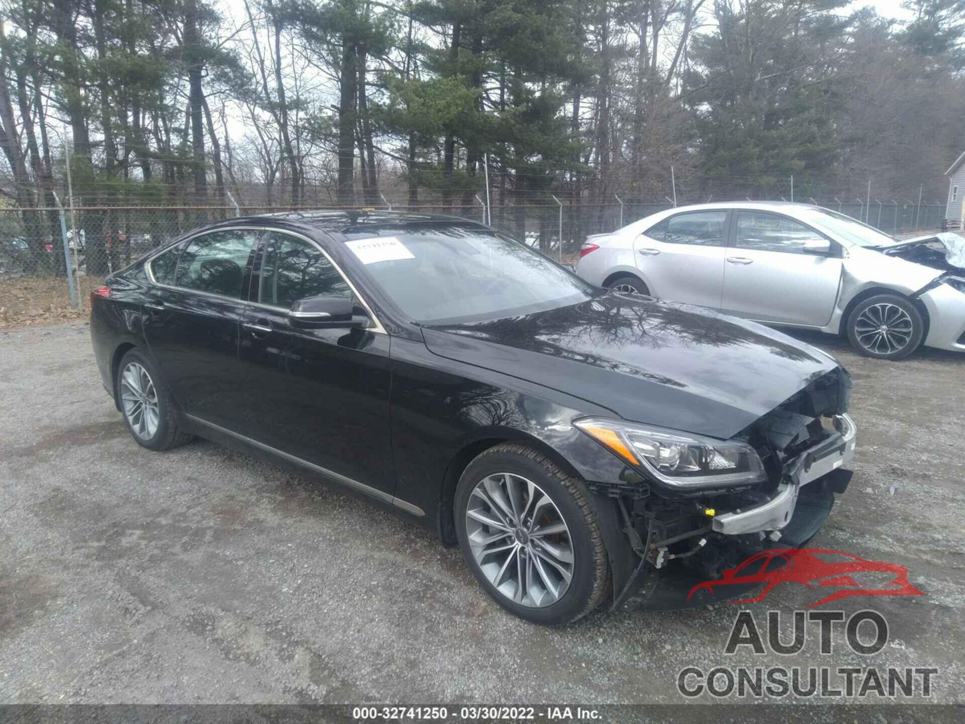 HYUNDAI GENESIS 2016 - KMHGN4JE5GU121901