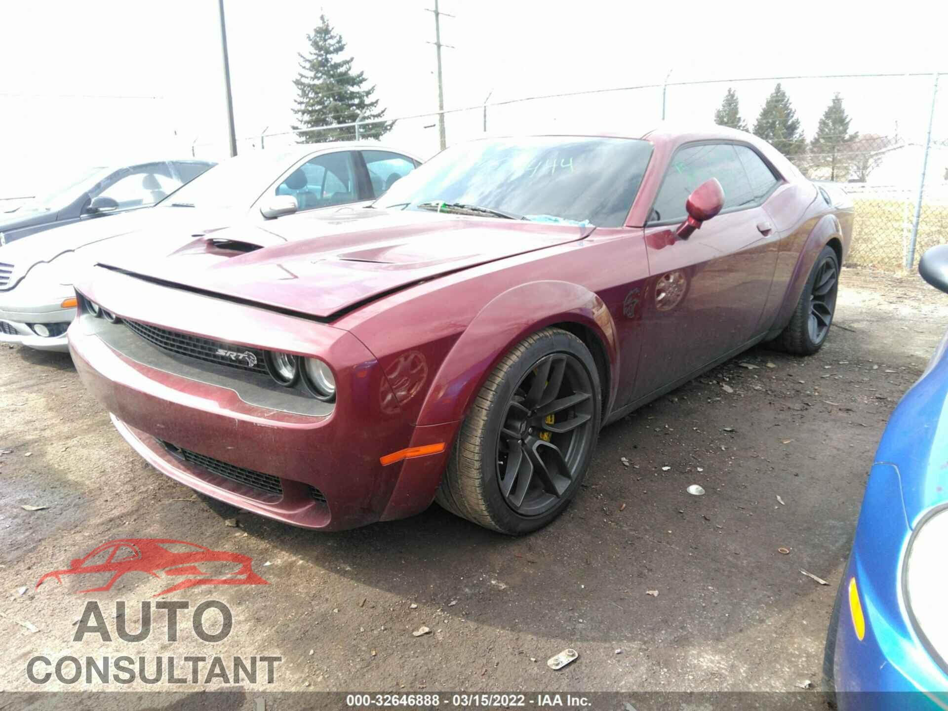 DODGE CHALLENGER 2019 - 2C3CDZC93KH661444