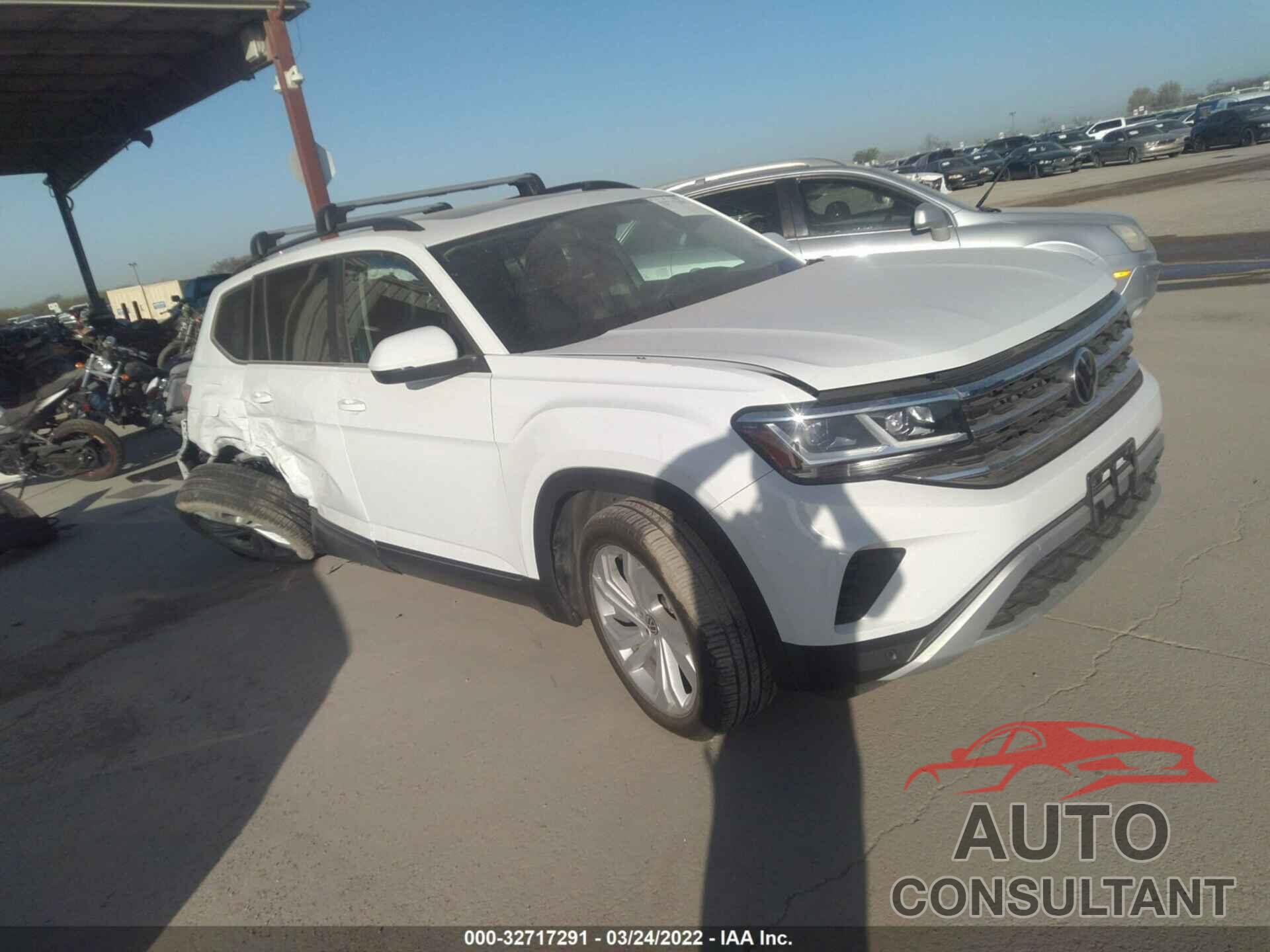 VOLKSWAGEN ATLAS 2021 - 1V2KR2CA4MC587076