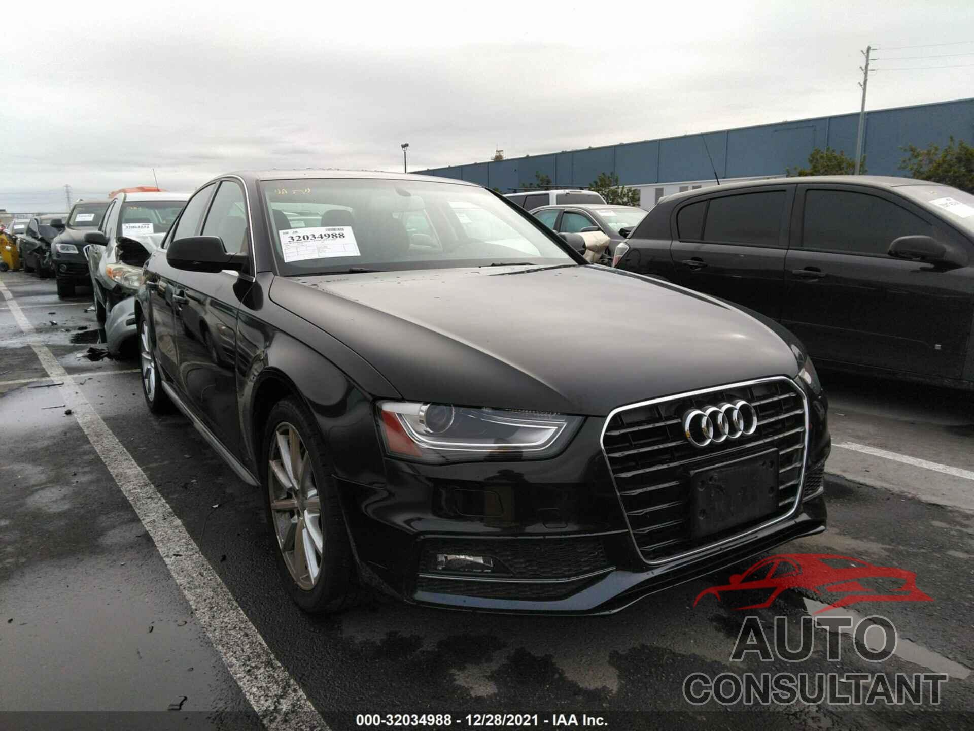 AUDI A4 2016 - WAUAFAFL6GN006258