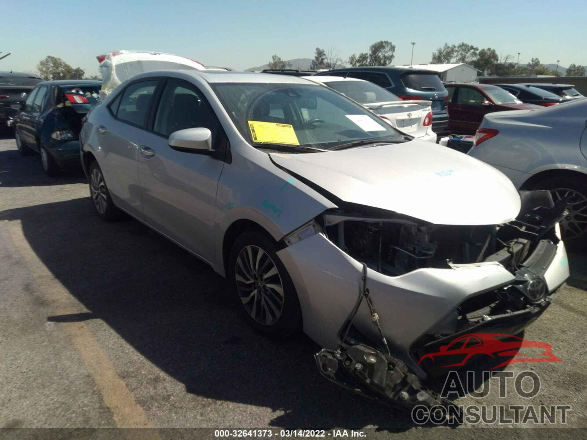 TOYOTA COROLLA 2018 - 5YFBURHE9JP741174