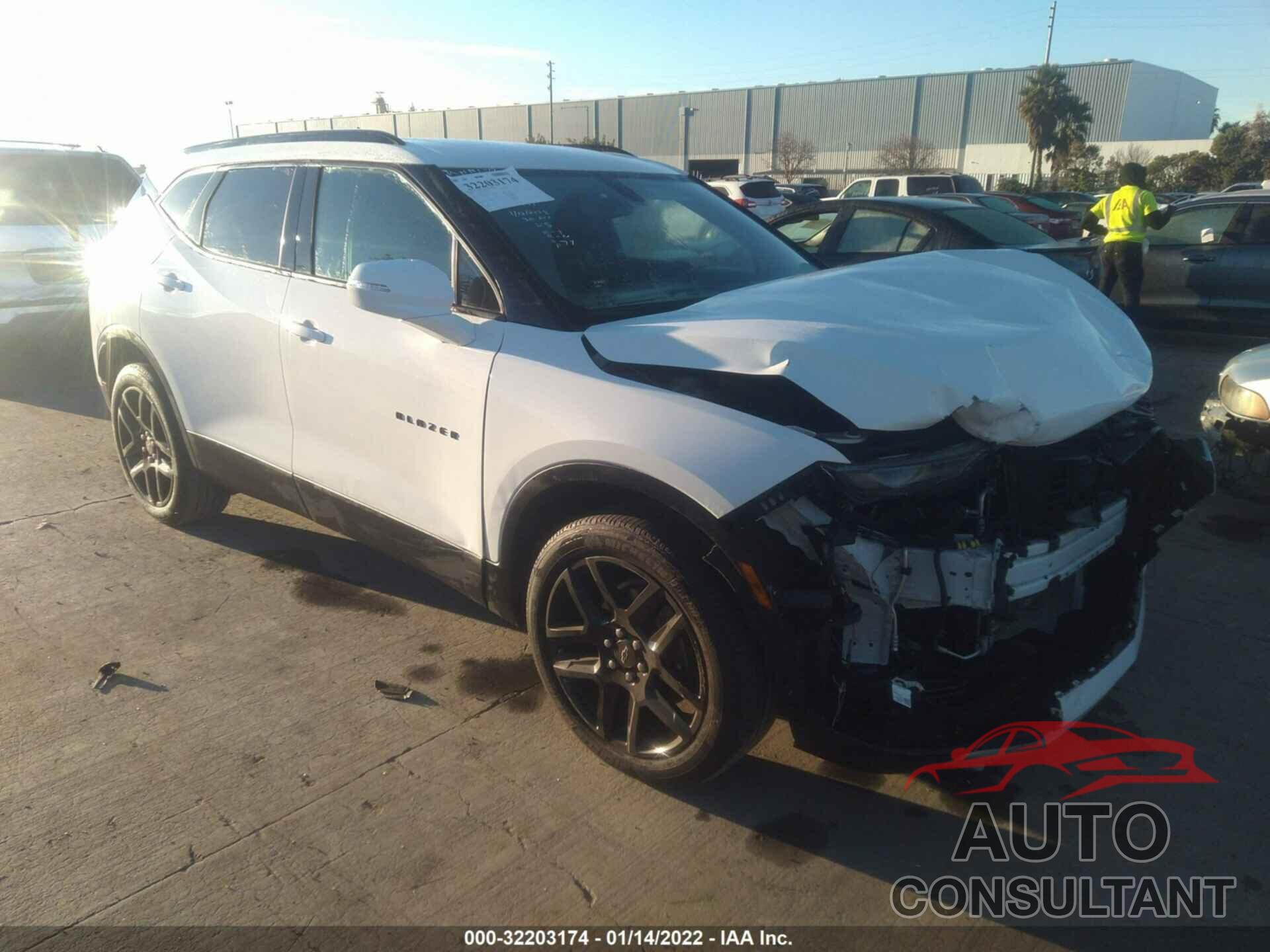 CHEVROLET BLAZER 2020 - 3GNKBBRAXLS638464