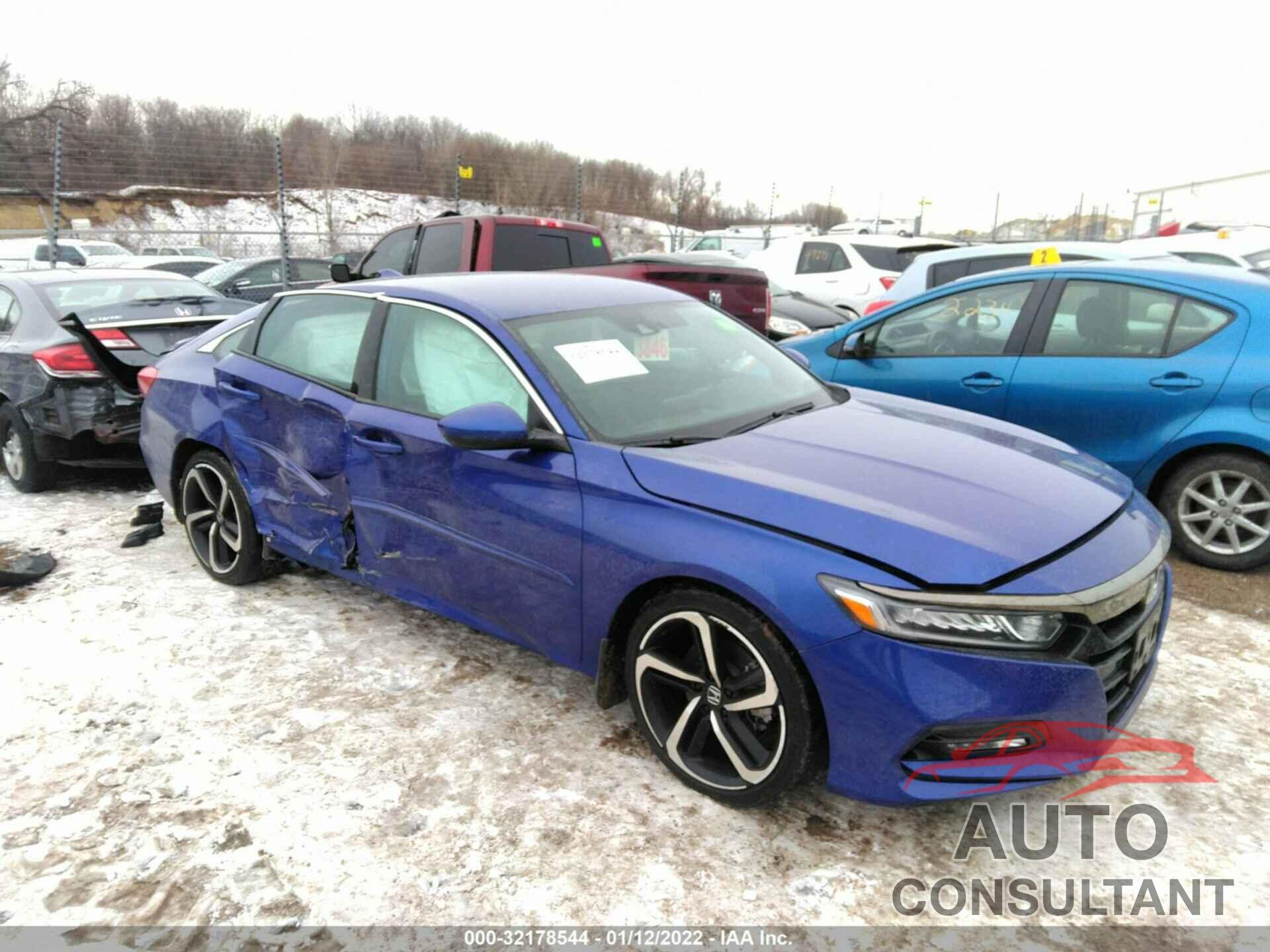 HONDA ACCORD SEDAN 2018 - 1HGCV1F36JA050470