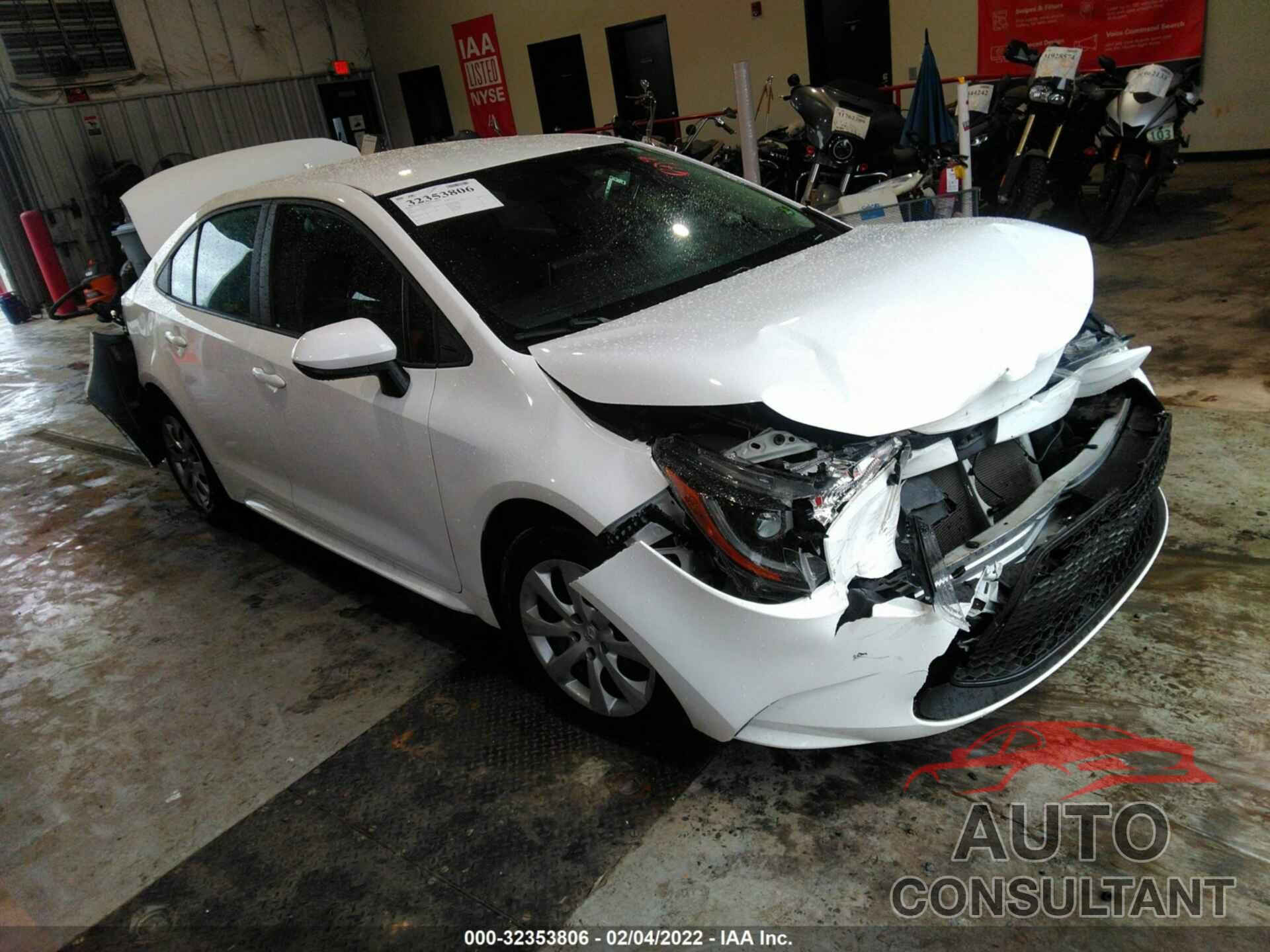 TOYOTA COROLLA 2020 - 5YFEPRAE6LP047074