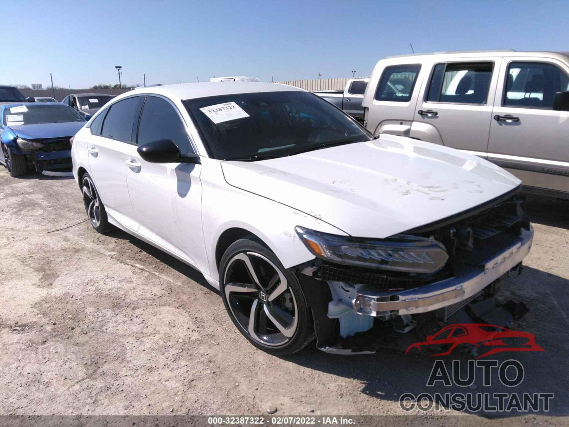 HONDA ACCORD SEDAN 2021 - 1HGCV1F34MA045093