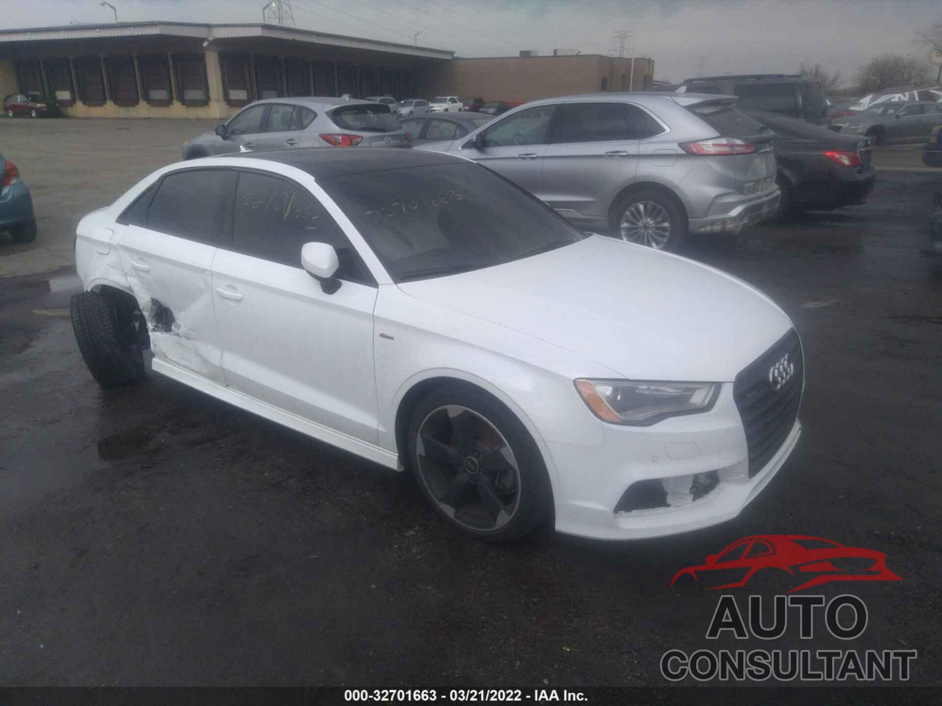 AUDI A3 2016 - WAUB8GFFXG1106155