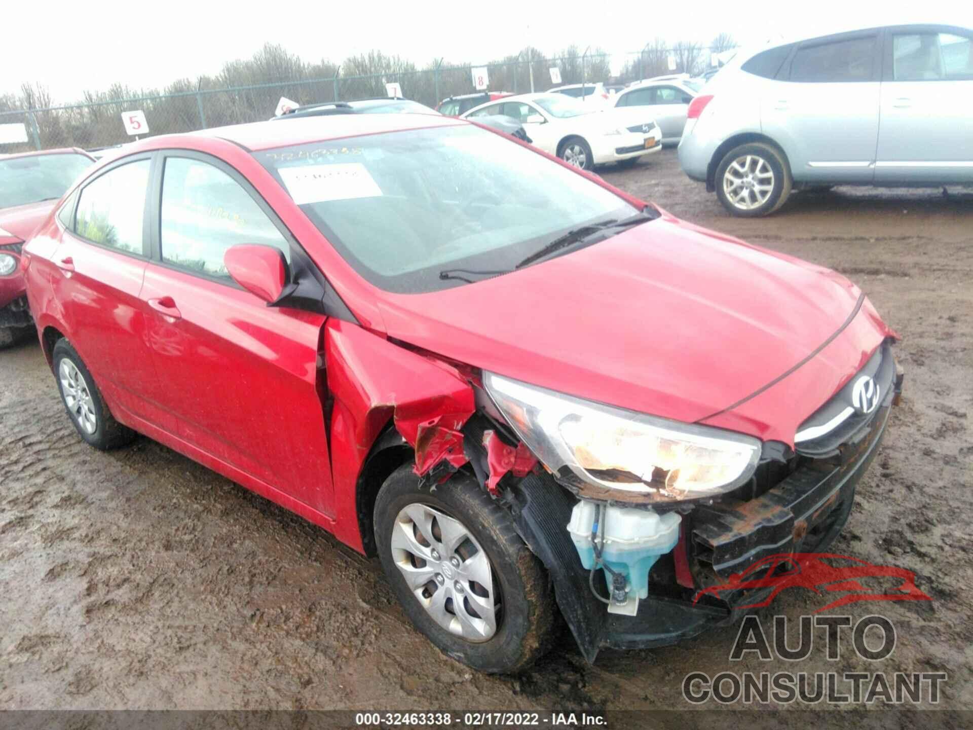 HYUNDAI ACCENT 2016 - KMHCT4AE2GU981355