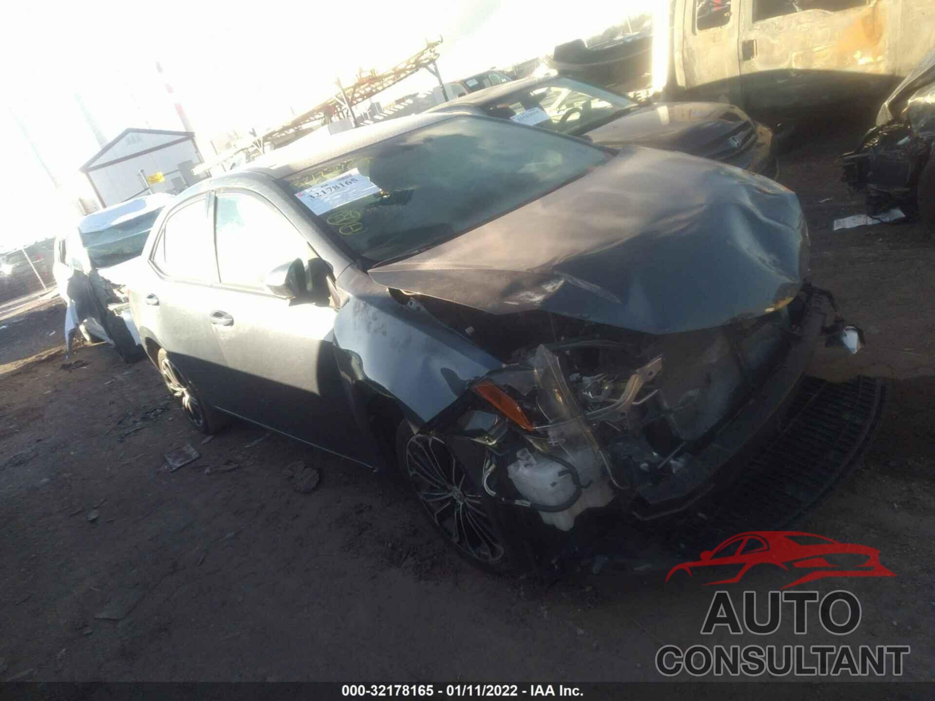 TOYOTA COROLLA 2016 - 2T1BURHE1GC617604