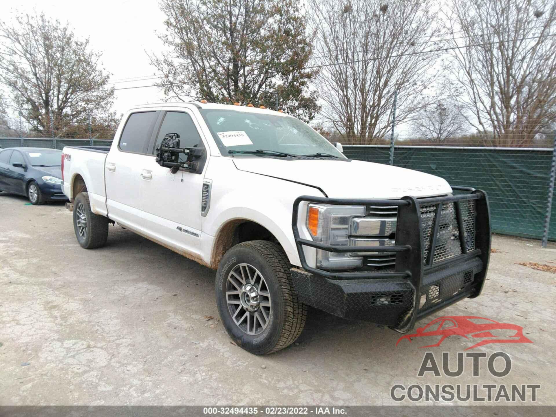 FORD SUPER DUTY F-250 SRW 2019 - 1FT7W2BT3KEG16443