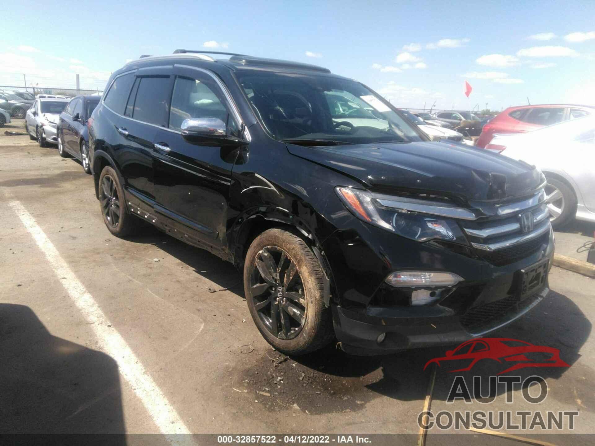 HONDA PILOT 2016 - 5FNYF6H03GB032171
