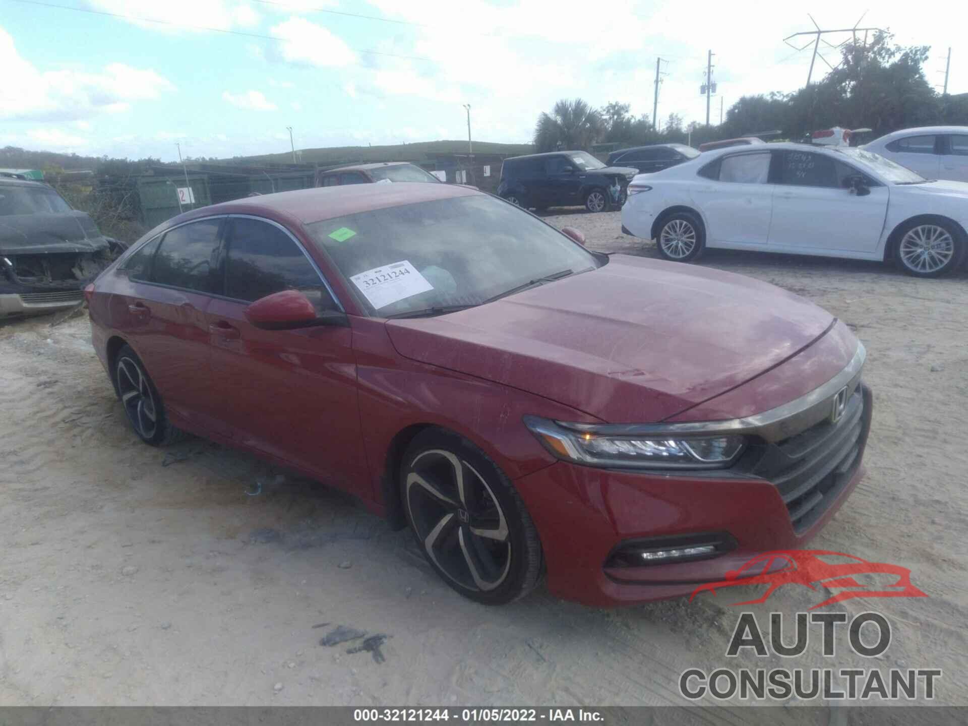 HONDA ACCORD SEDAN 2018 - 1HGCV1F35JA187903