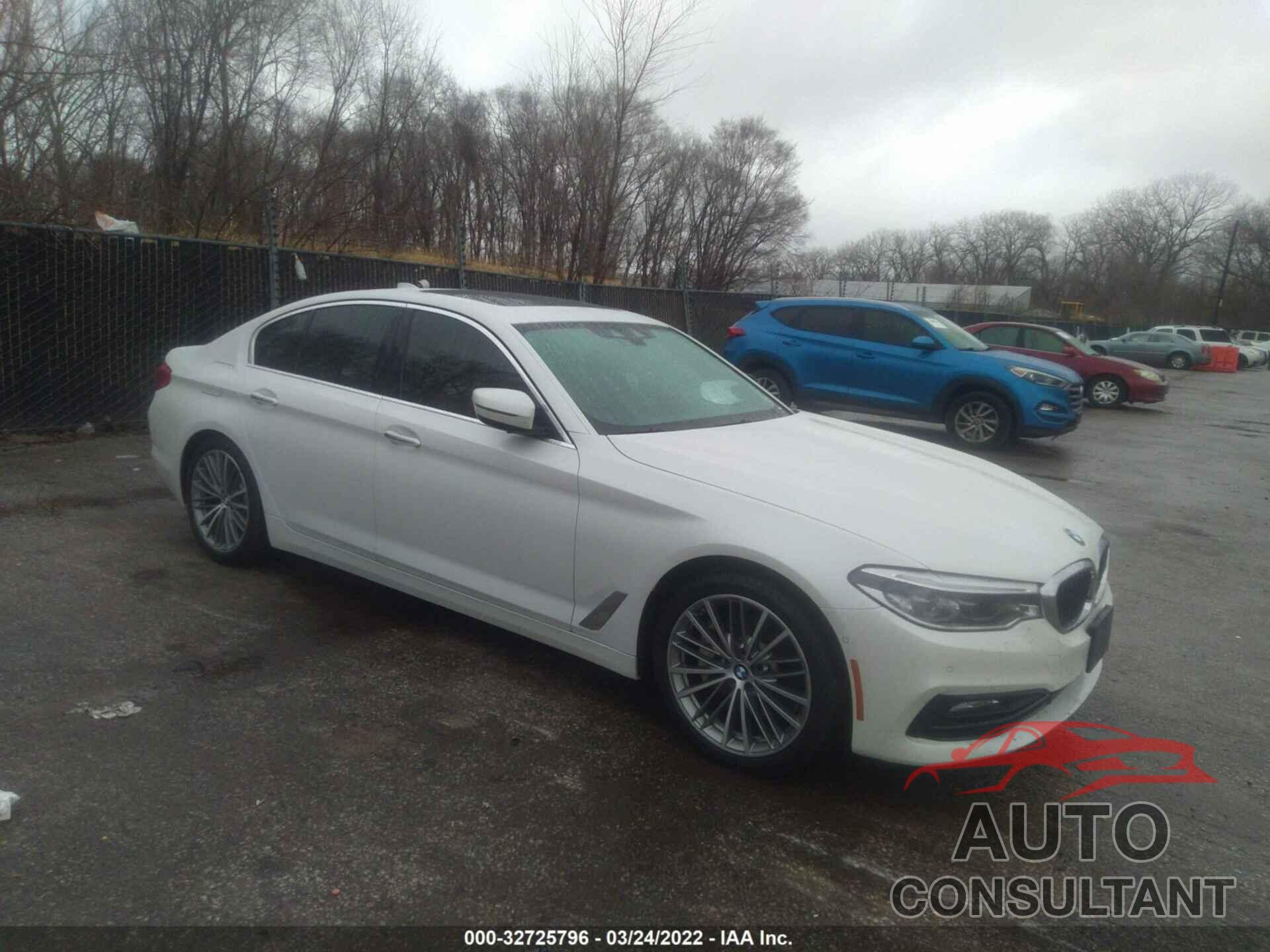 BMW 5 SERIES 2017 - WBAJE7C30HG887426