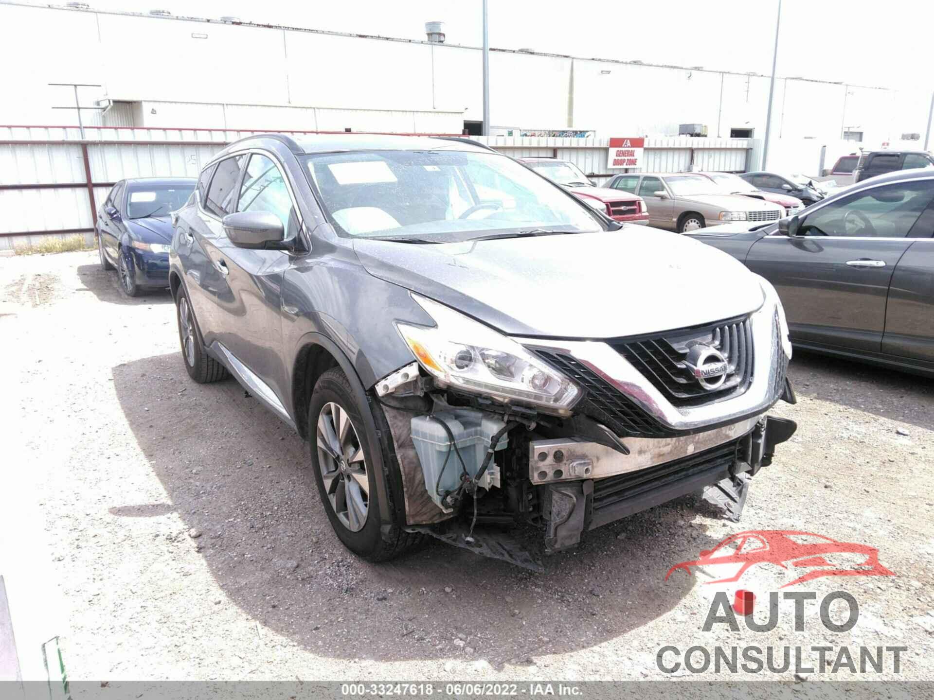 NISSAN MURANO 2017 - 5N1AZ2MH6HN114908