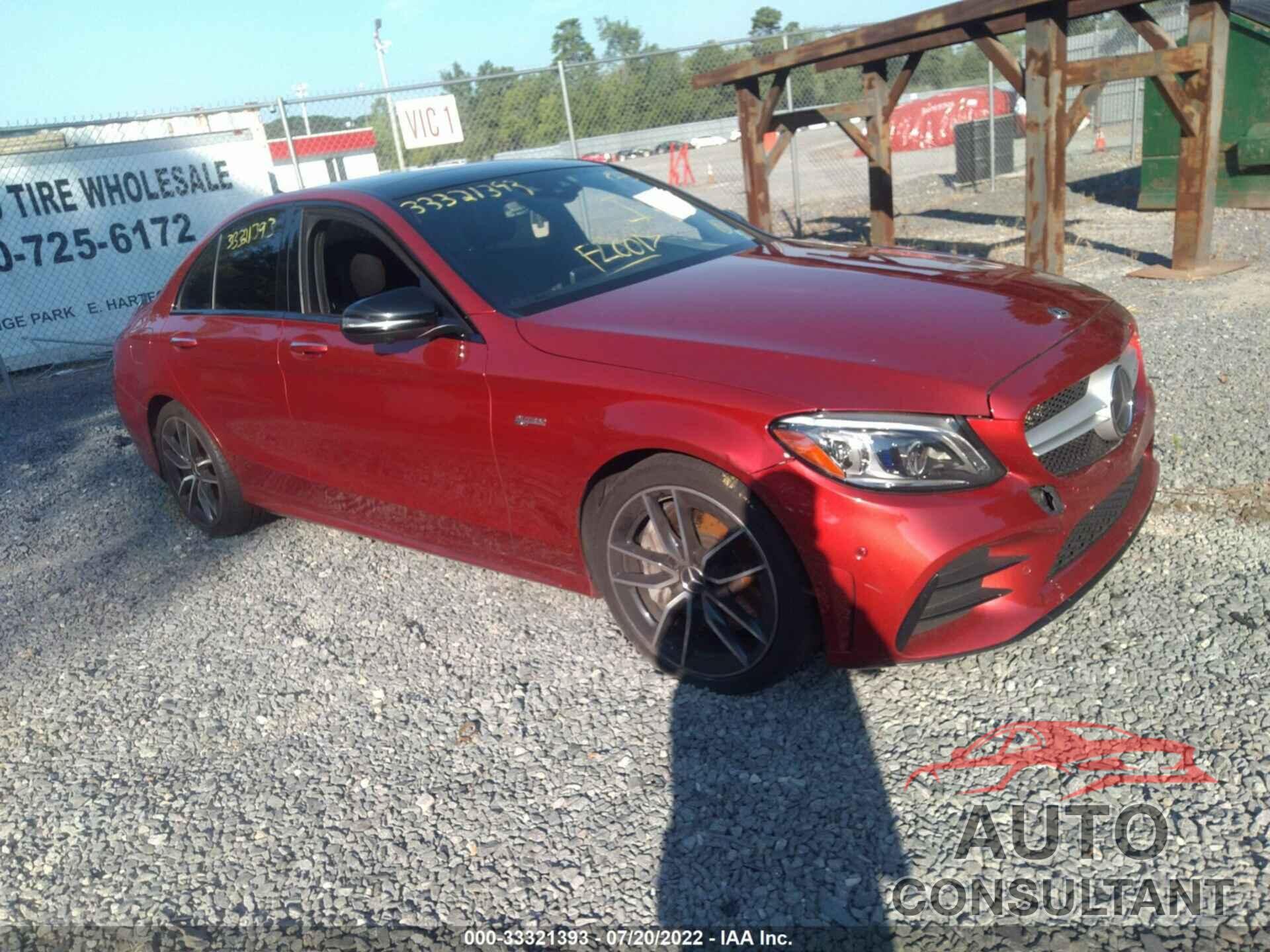 MERCEDES-BENZ C-CLASS 2019 - 55SWF6EB7KU295011
