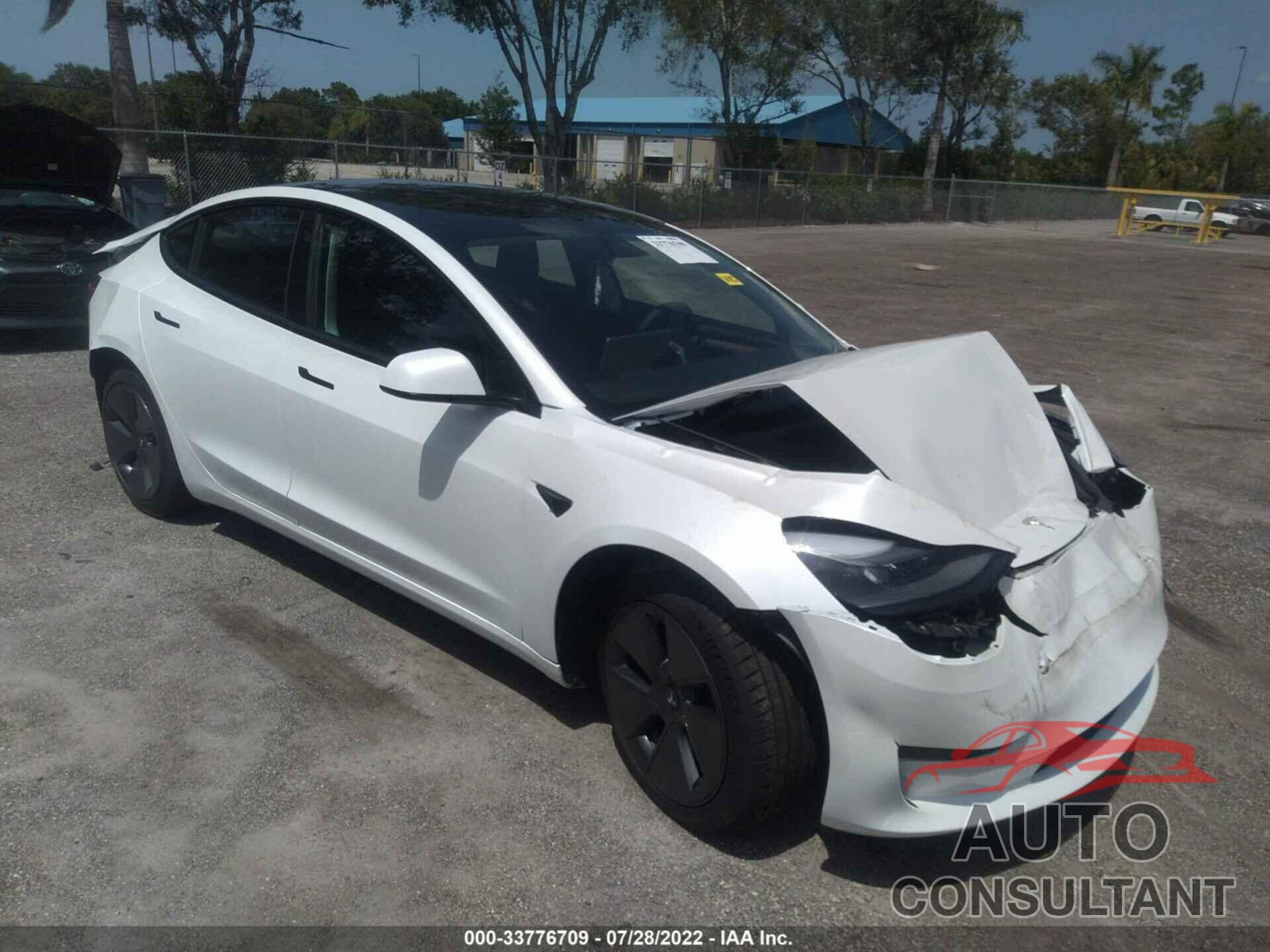 TESLA MODEL 3 2021 - 5YJ3E1EA2MF095027