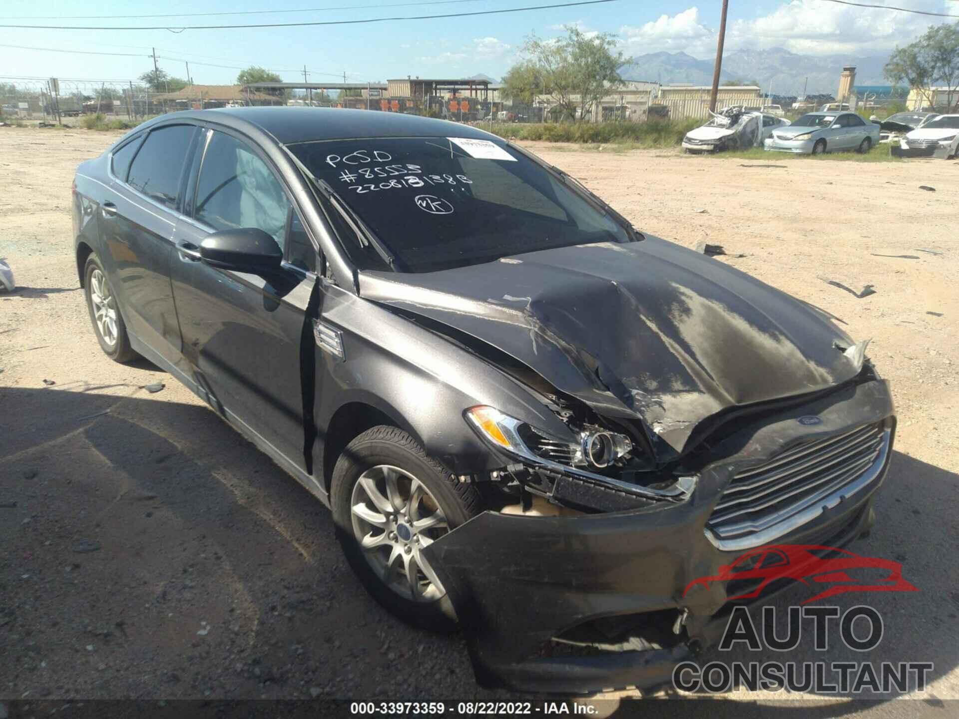 FORD FUSION 2016 - 3FA6P0G7XGR166549