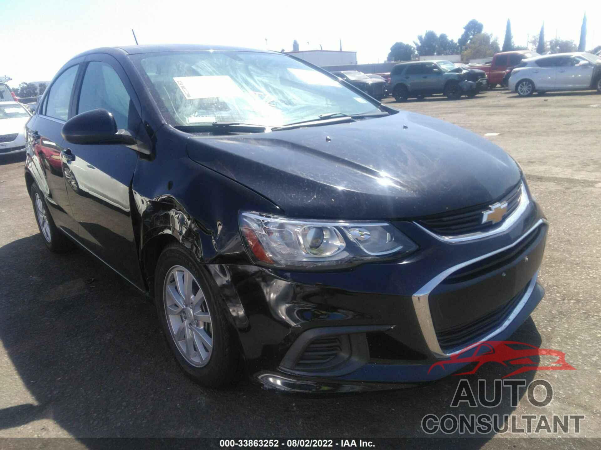 CHEVROLET SONIC 2017 - 1G1JD5SG0H4123228