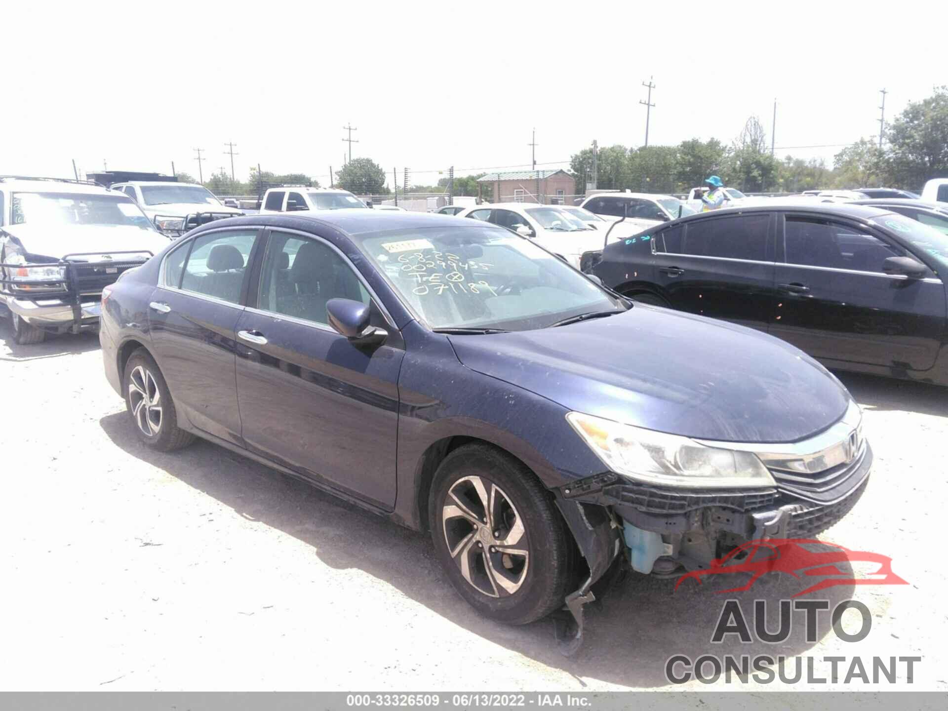 HONDA ACCORD SEDAN 2017 - 1HGCR2F34HA071189