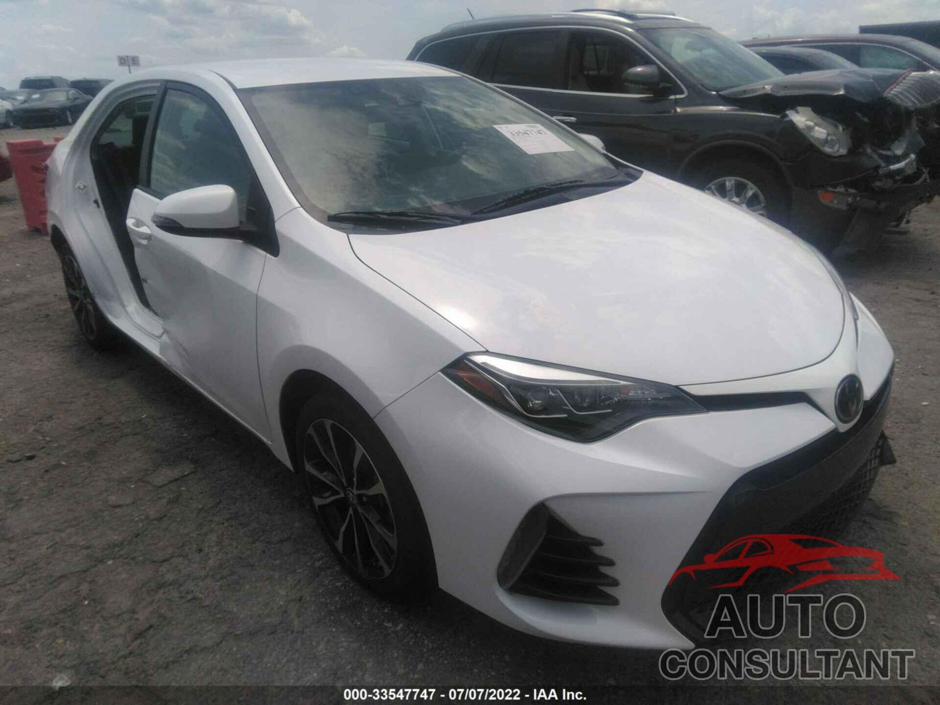 TOYOTA COROLLA 2019 - 2T1BURHE8KC182069