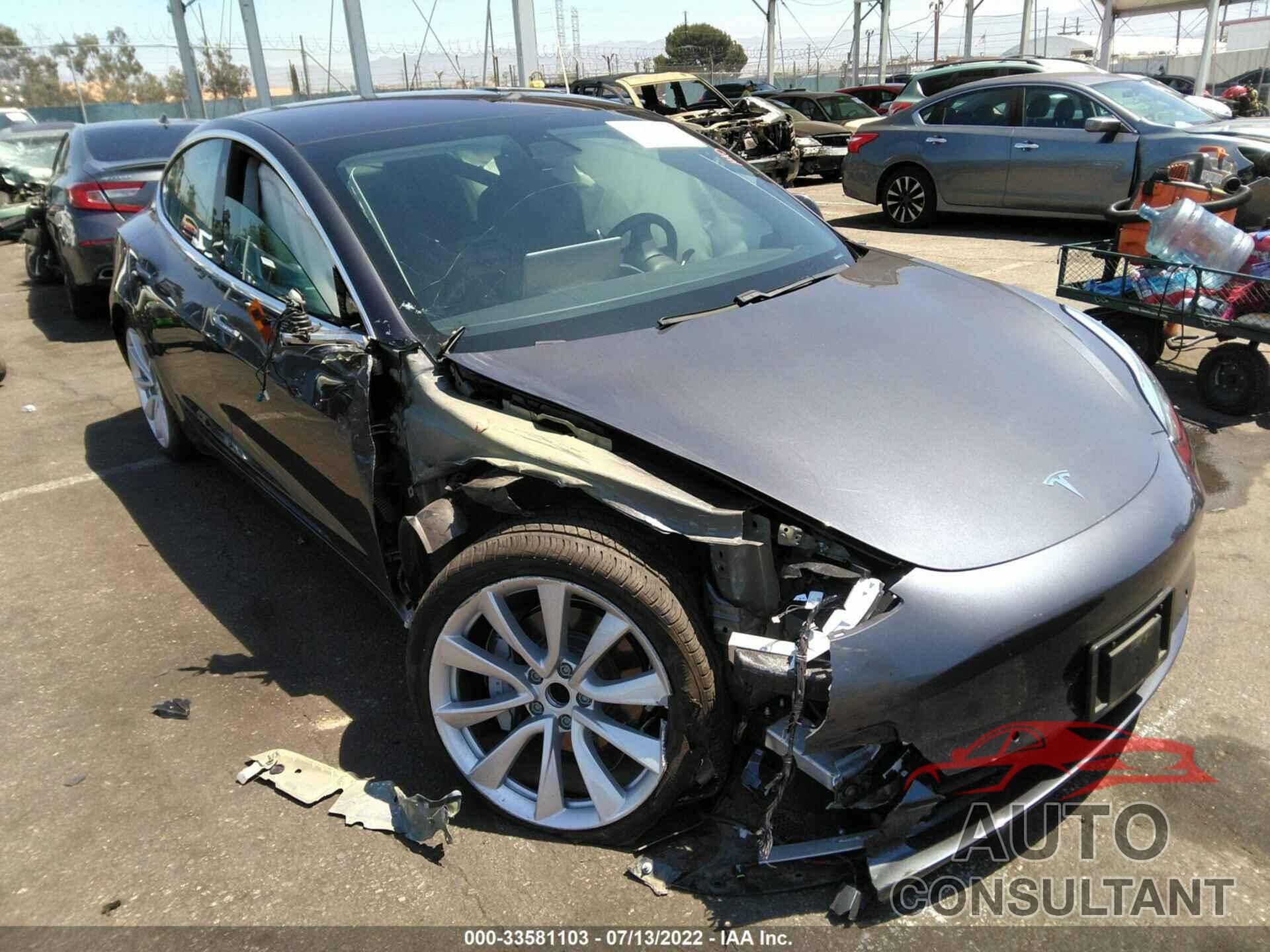 TESLA MODEL 3 2018 - 5YJ3E1EA4JF162996