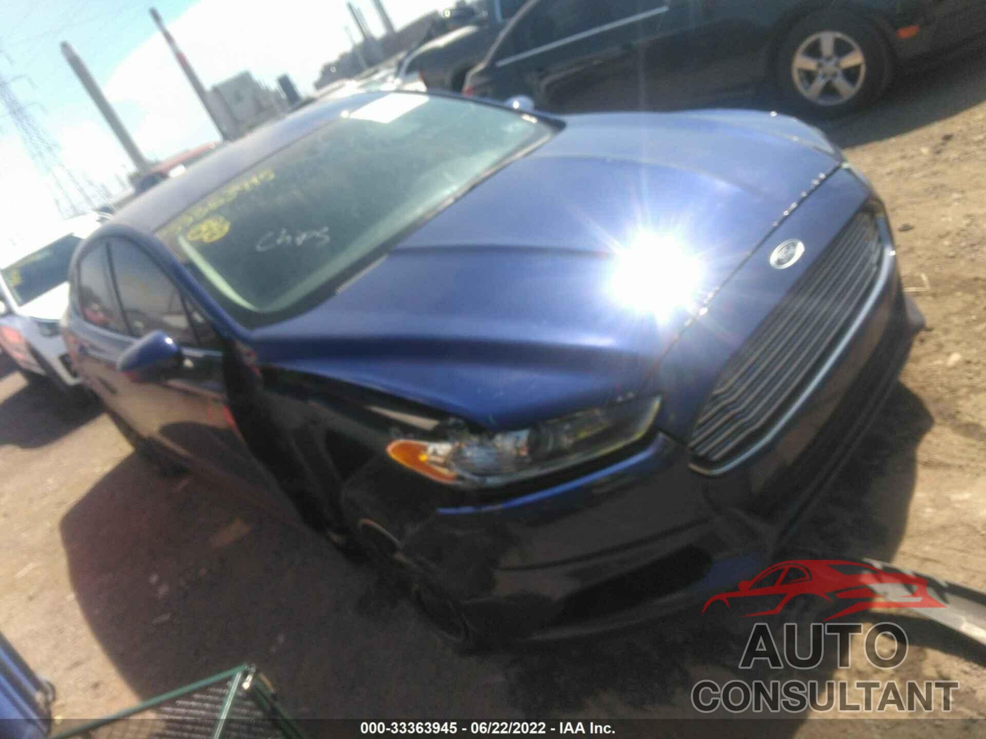 FORD FUSION 2016 - 1FA6P0G7XG5108878