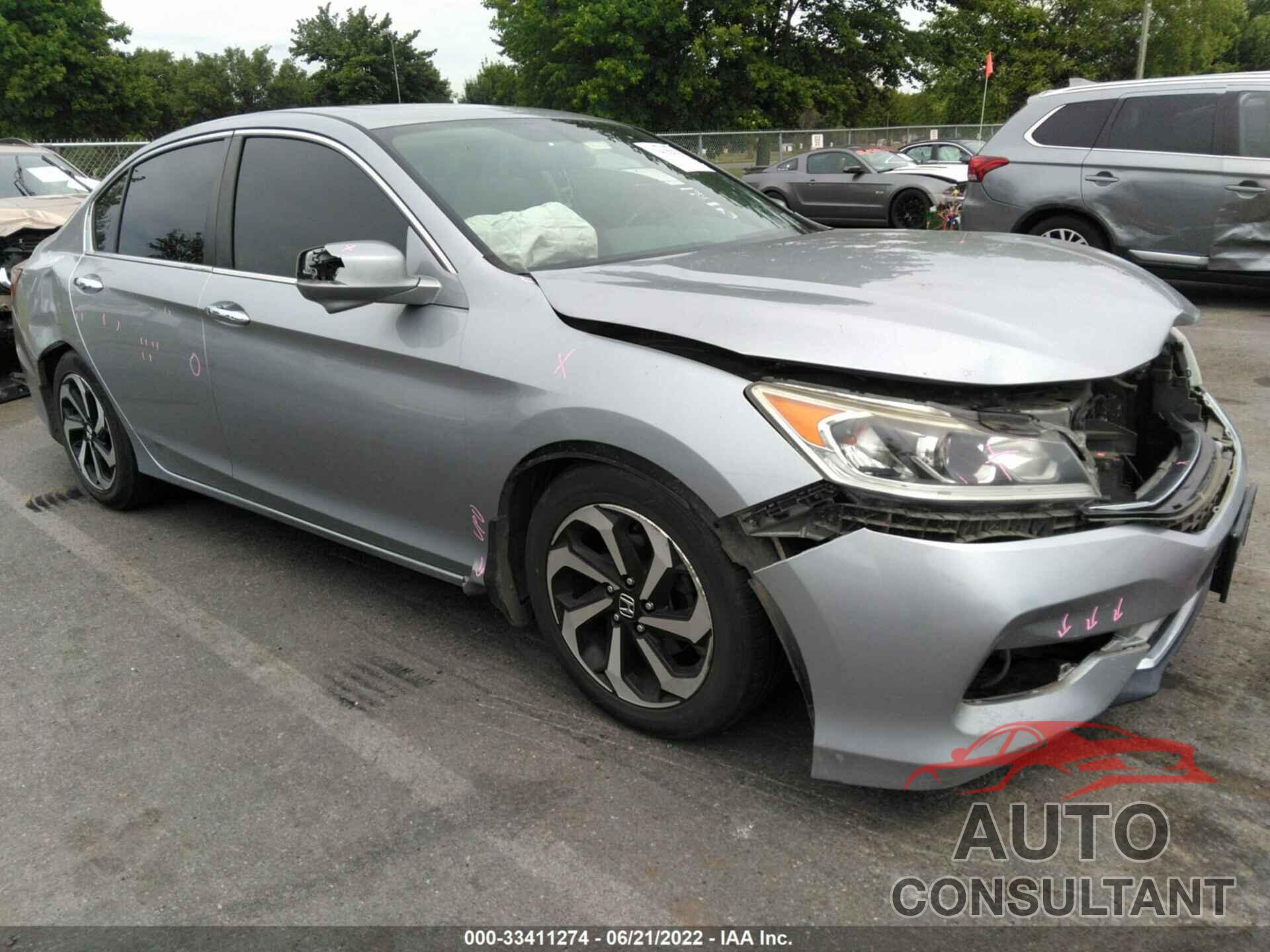 HONDA ACCORD SEDAN 2016 - 1HGCR2F86GA027740