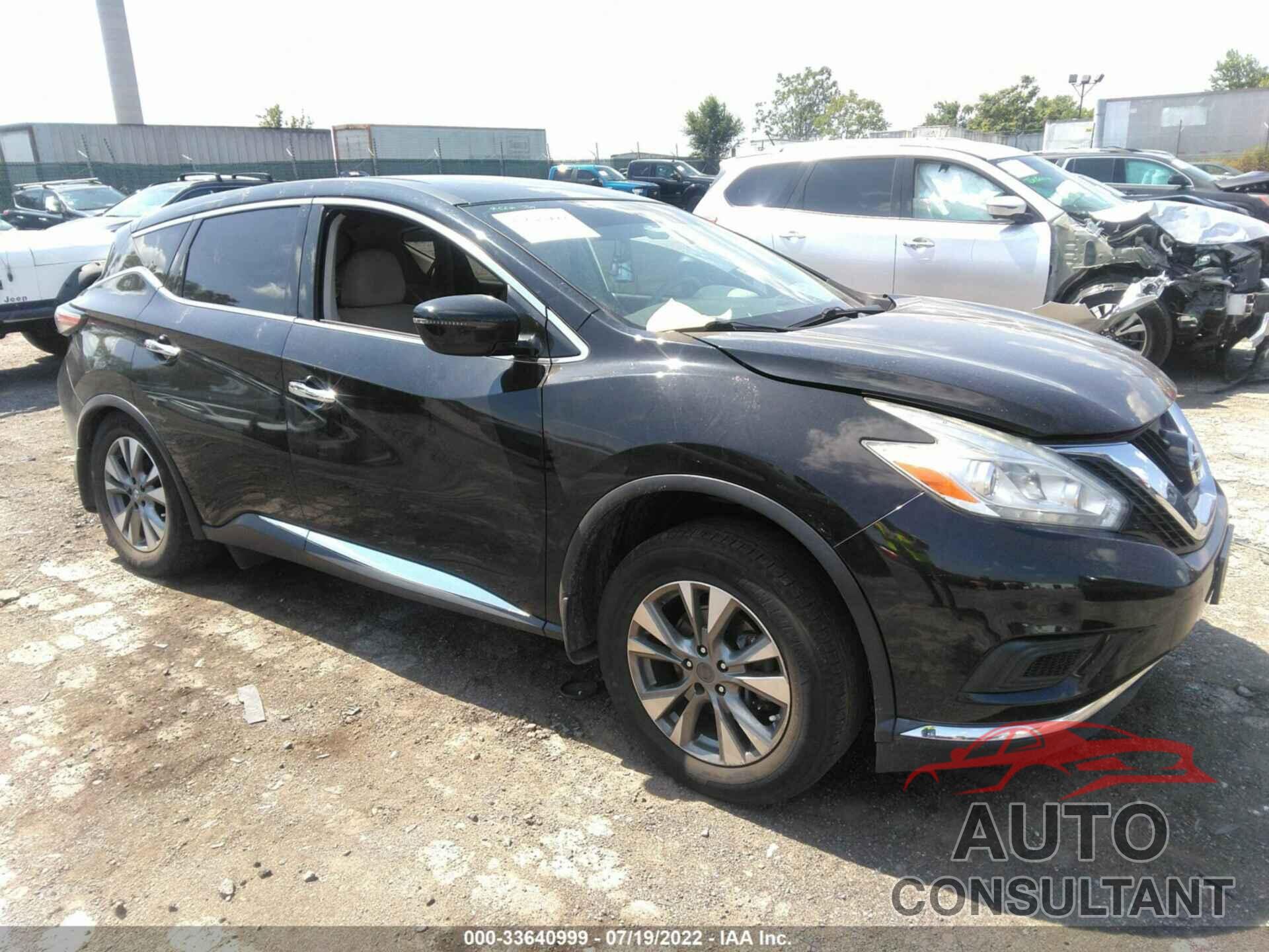 NISSAN MURANO 2016 - 5N1AZ2MH5GN127969