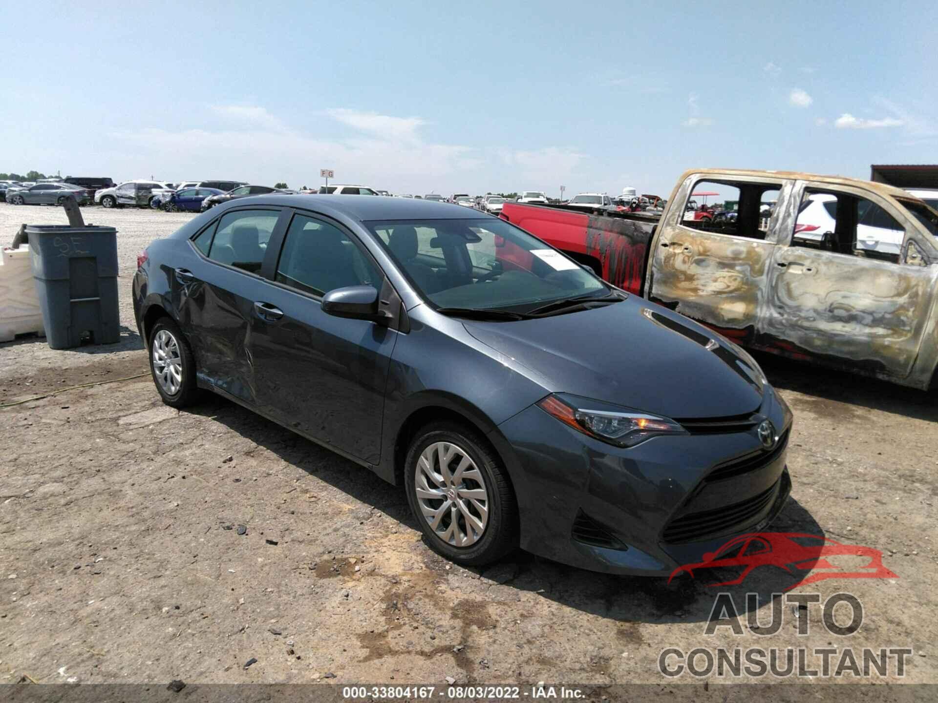 TOYOTA COROLLA 2019 - 2T1BURHE9KC205665