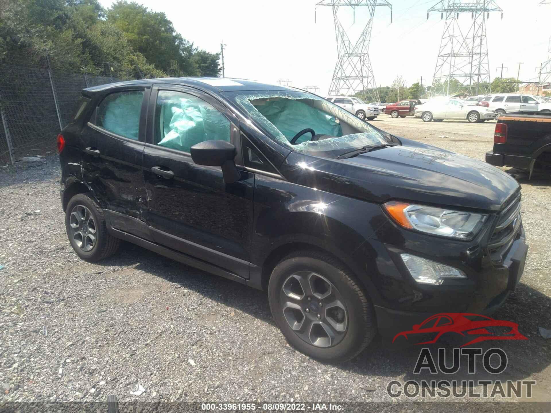 FORD ECOSPORT 2020 - MAJ3S2FE6LC366155