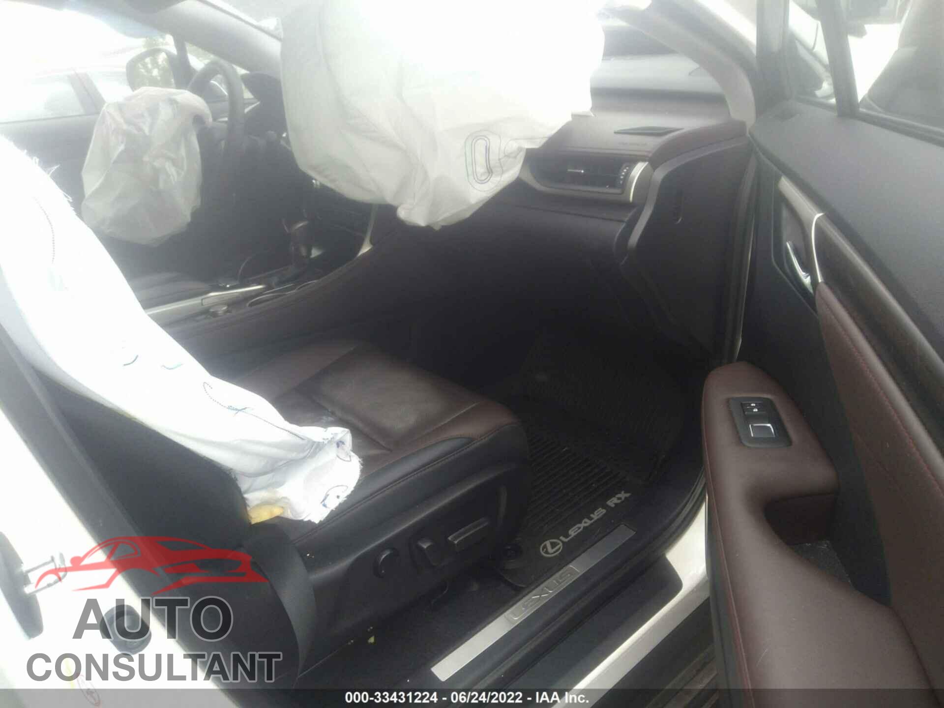 LEXUS RX 2017 - 2T2BZMCA7HC084955