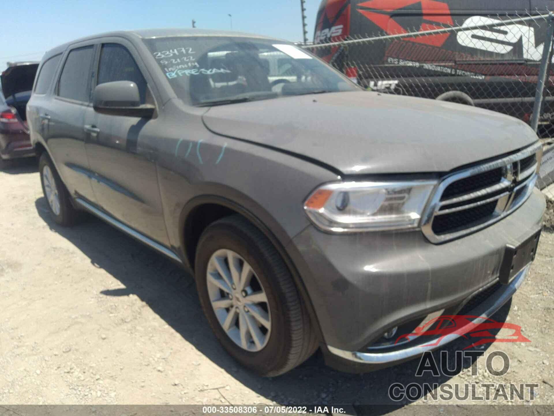 DODGE DURANGO 2020 - 1C4RDHAG7LC376767