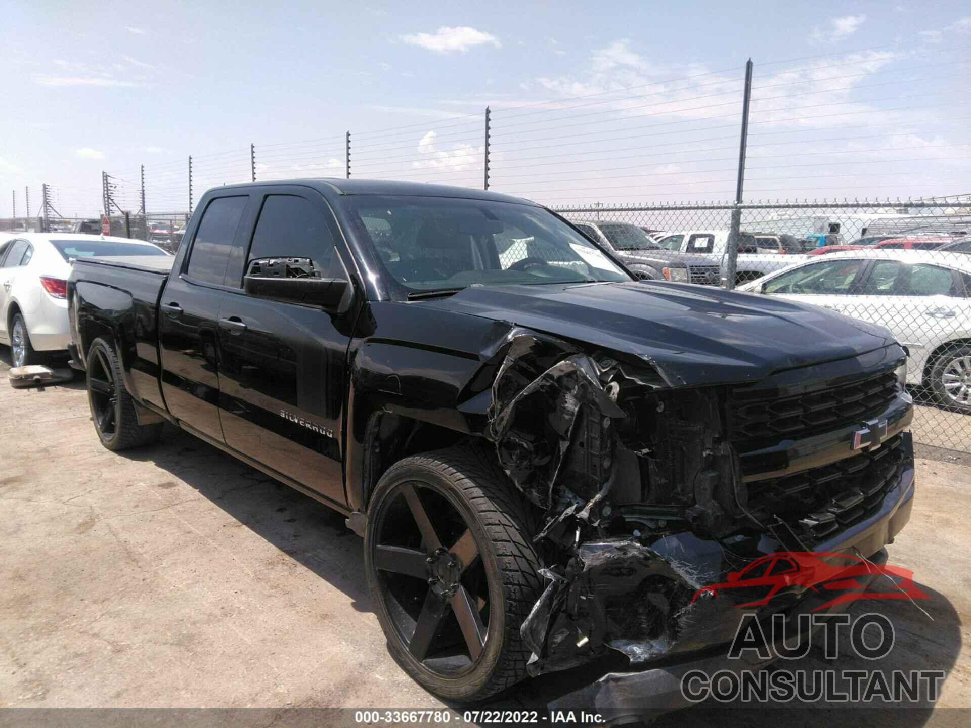CHEVROLET SILVERADO 1500 2017 - 1GCVKPEC9HZ197043