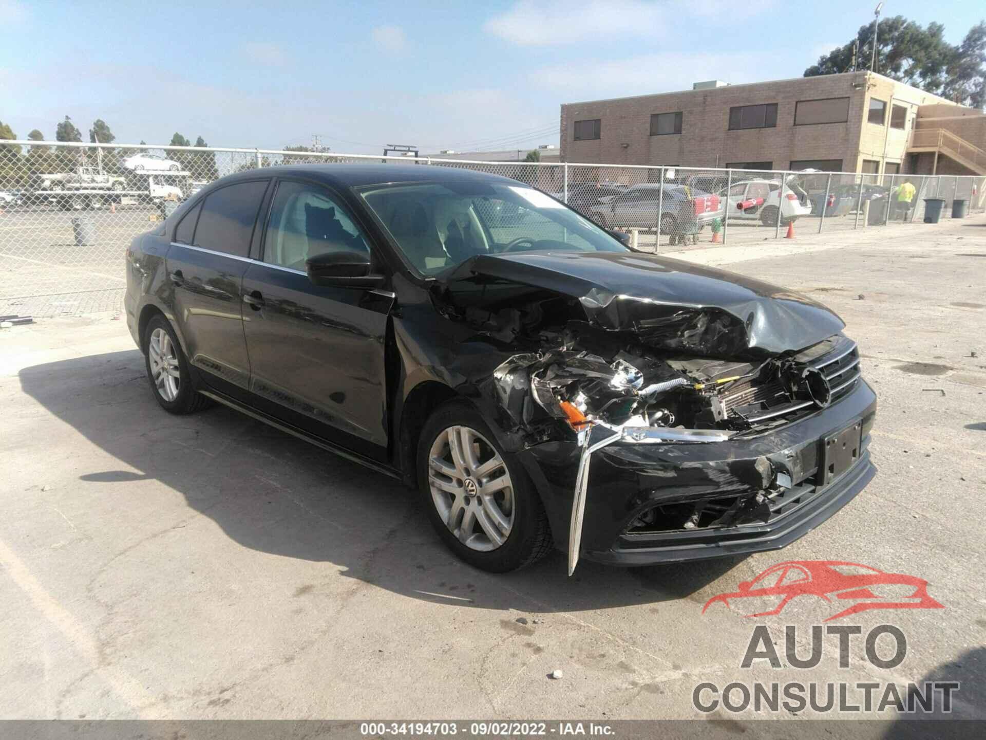 VOLKSWAGEN JETTA 2017 - 3VW2B7AJ9HM221220