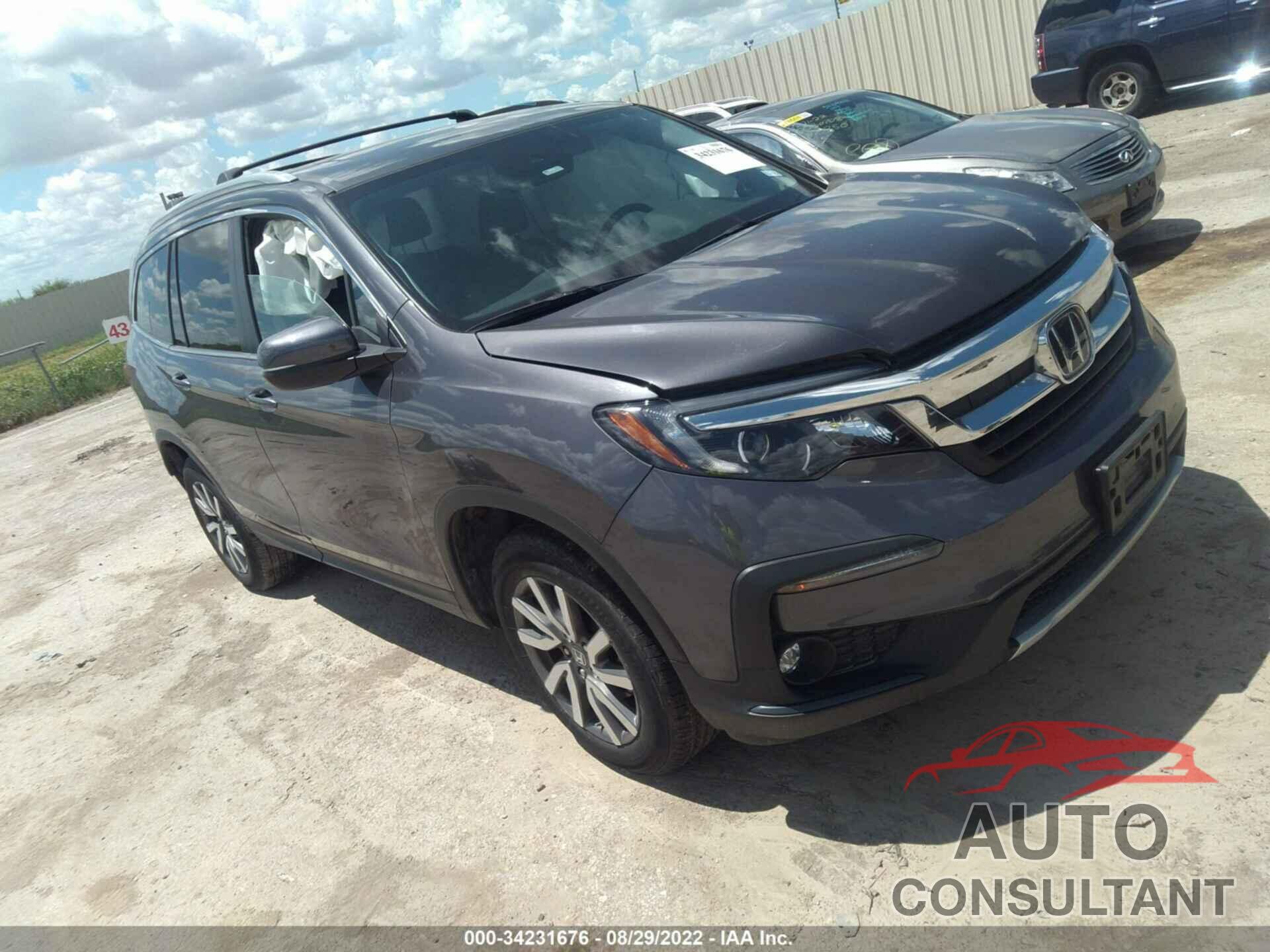 HONDA PILOT 2019 - 5FNYF5H56KB011720