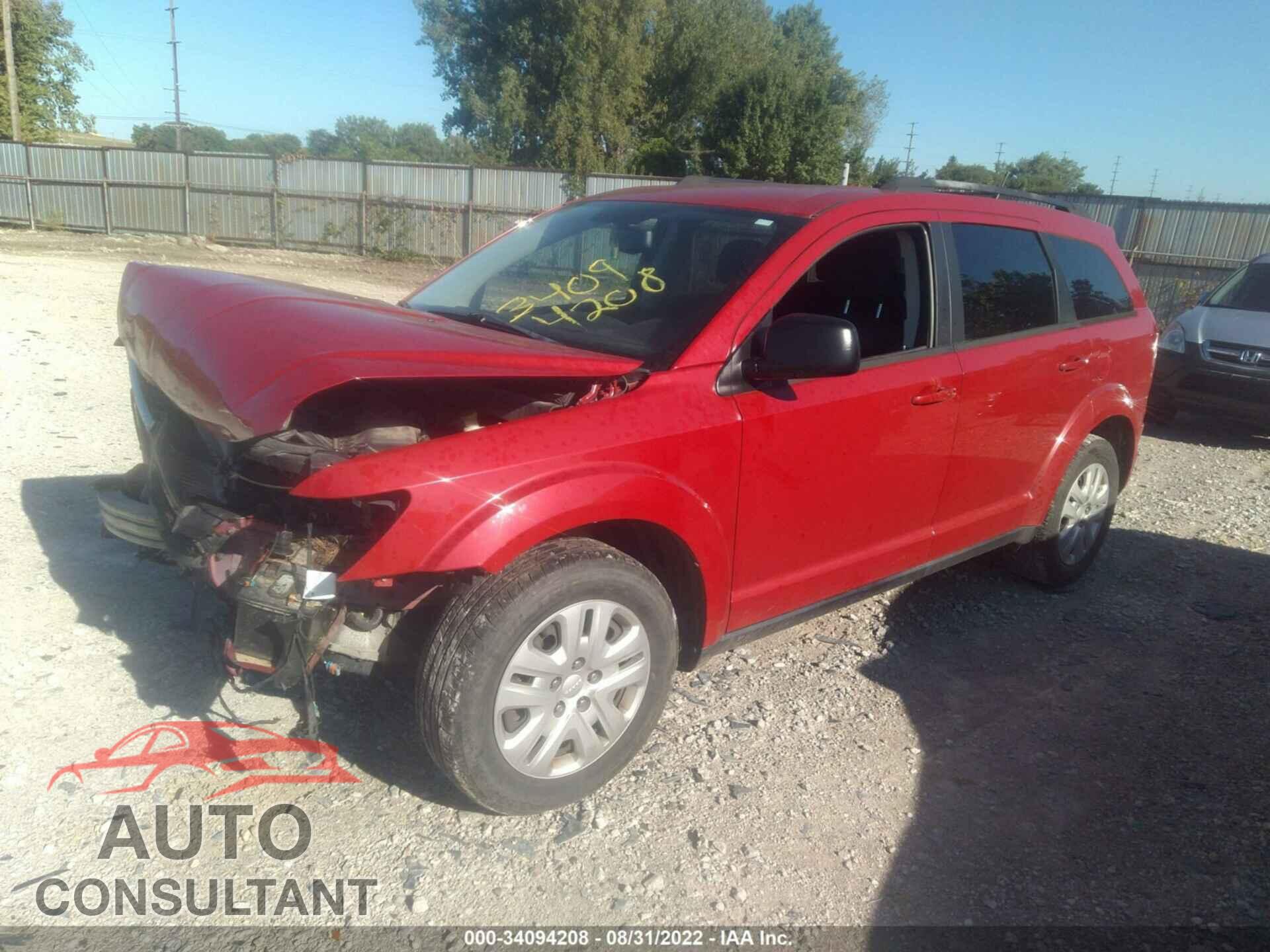 DODGE JOURNEY 2017 - 3C4PDCAB5HT603352
