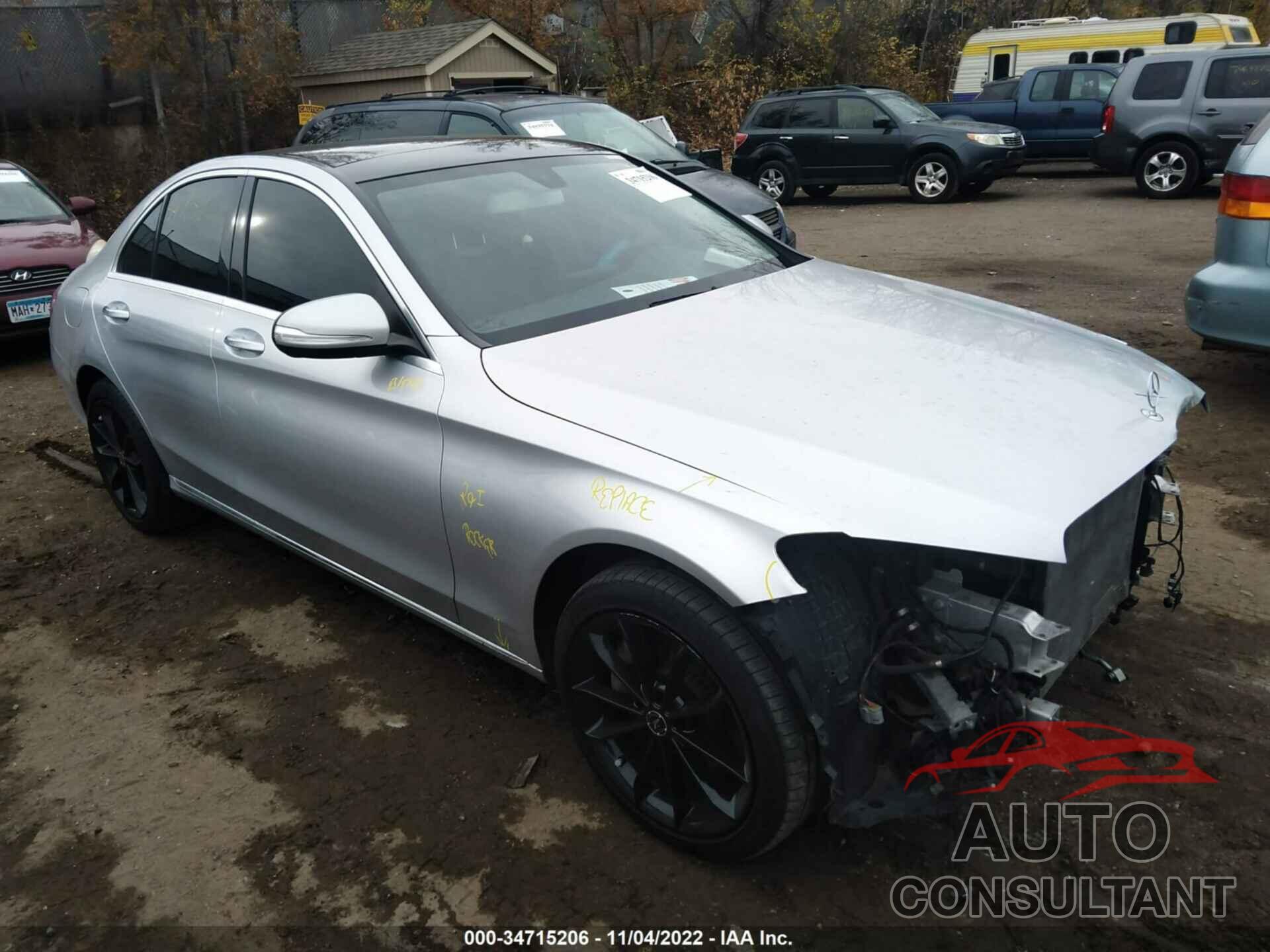MERCEDES-BENZ C-CLASS 2015 - 55SWF4KB3FU030276