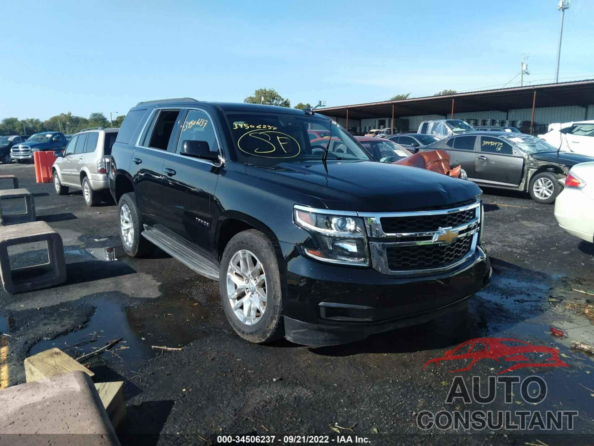 CHEVROLET TAHOE 2016 - 1GNSKBKC2GR170279