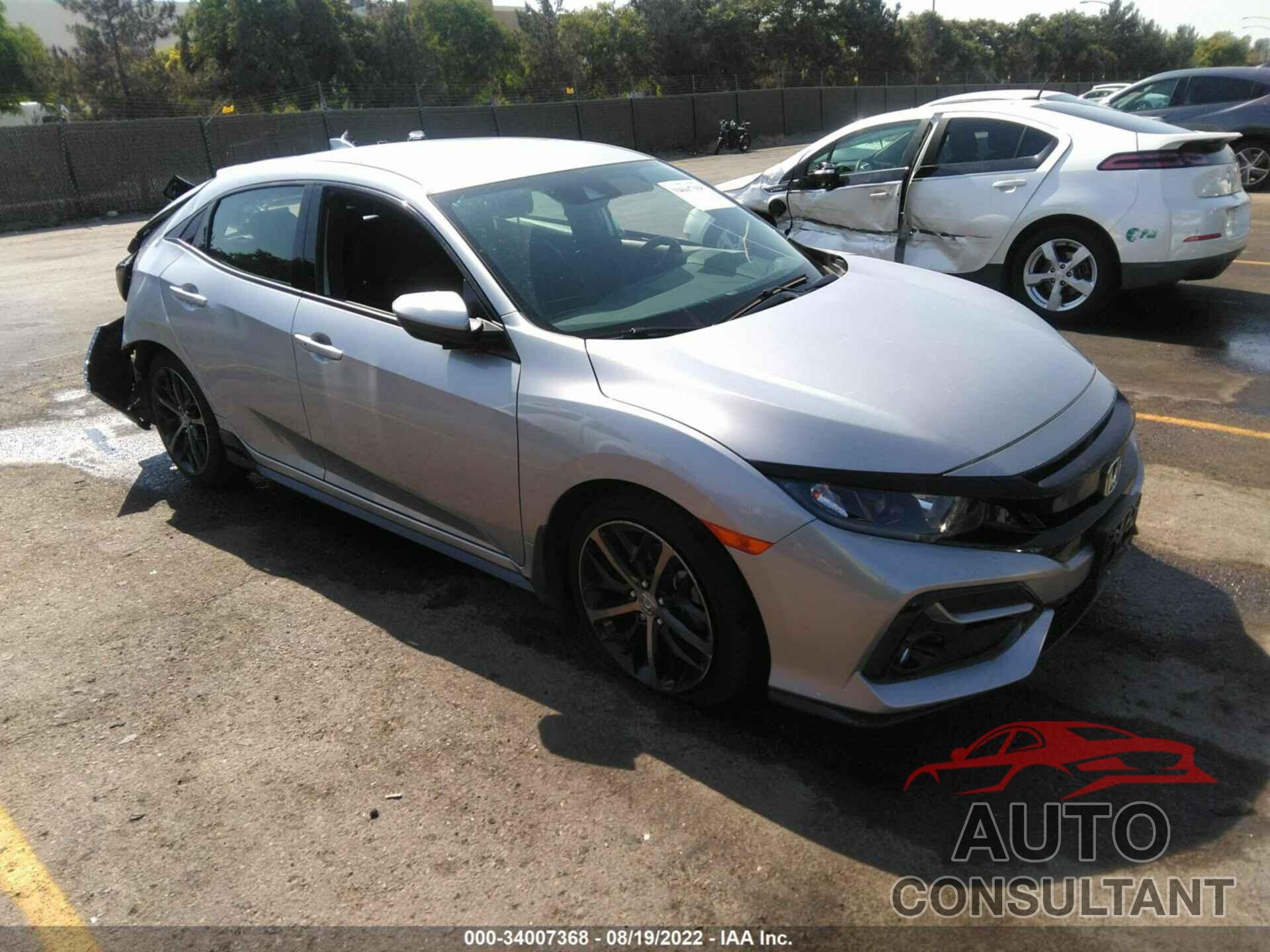 HONDA CIVIC HATCHBACK 2021 - SHHFK7H47MU421305