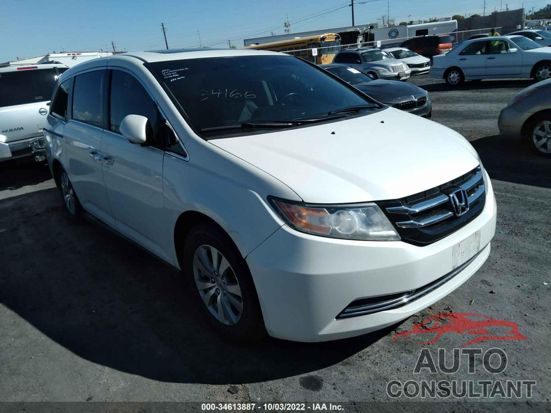 HONDA ODYSSEY 2017 - 5FNRL5H67HB023969