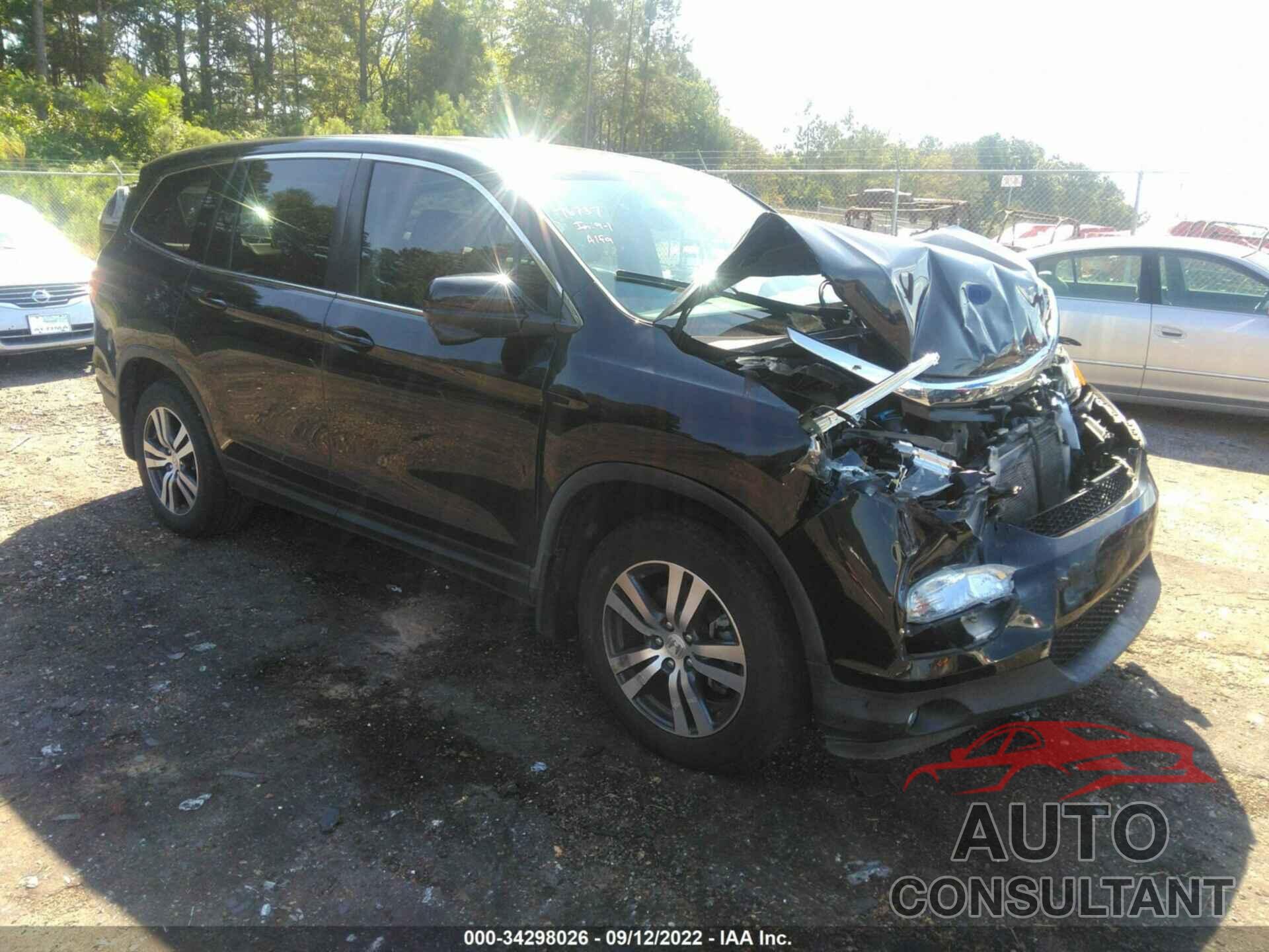 HONDA PILOT 2016 - 5FNYF5H55GB021680