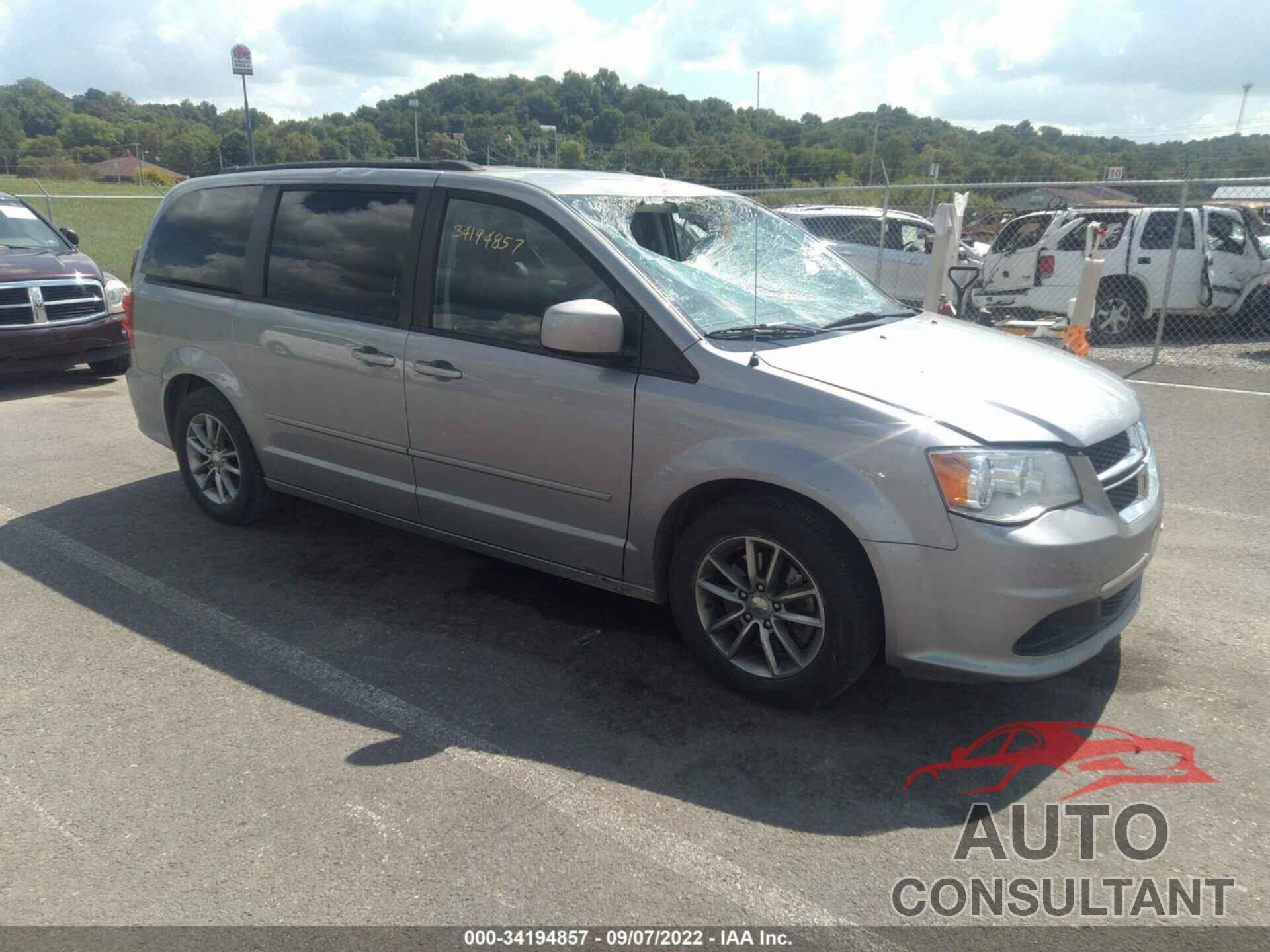 DODGE GRAND CARAVAN 2016 - 2C4RDGCG8GR330286