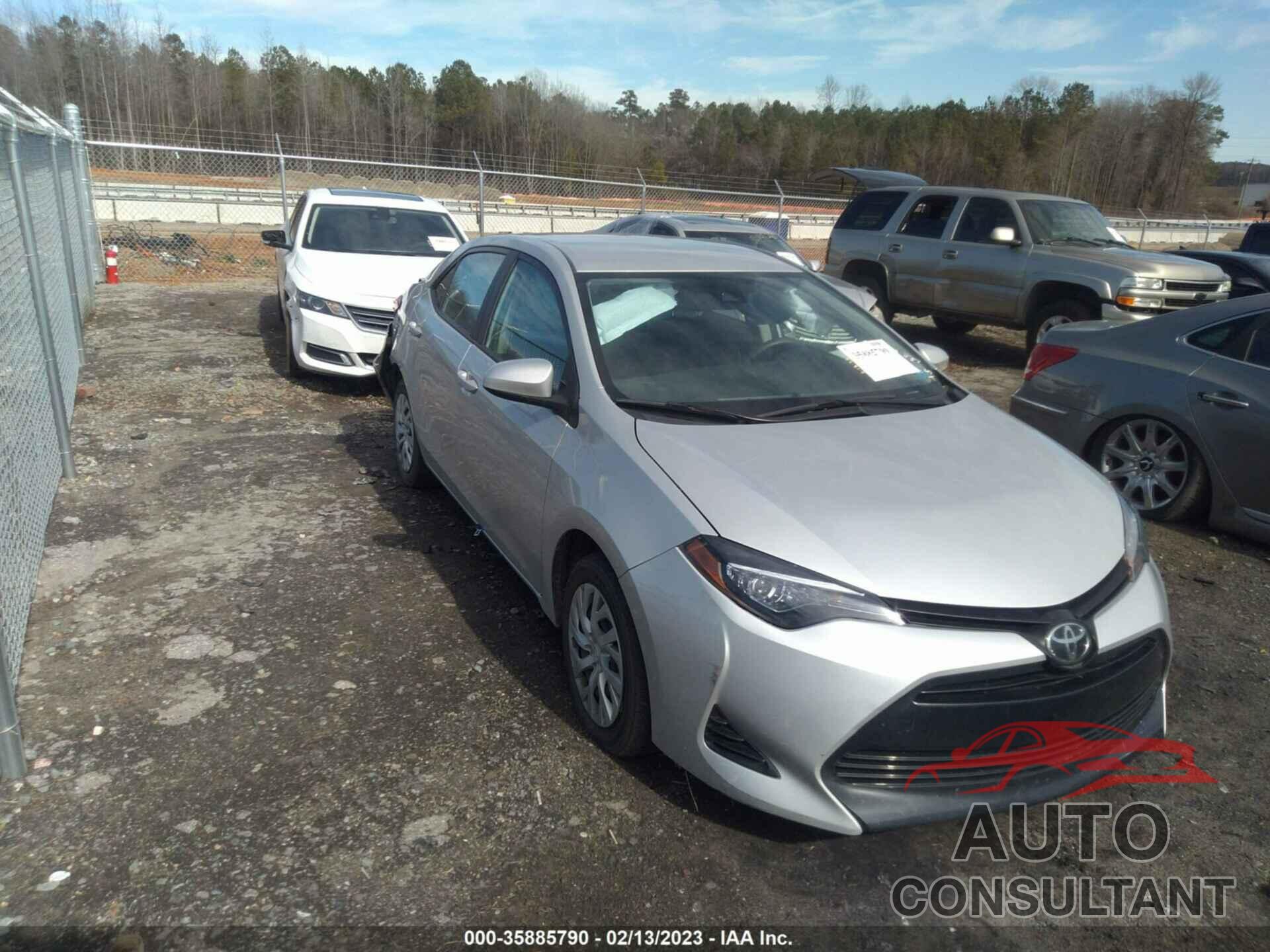 TOYOTA COROLLA 2019 - 5YFBURHE7KP866787