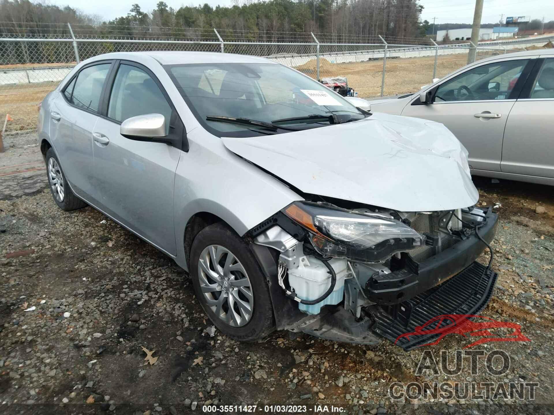 TOYOTA COROLLA 2018 - 2T1BURHE2JC111934