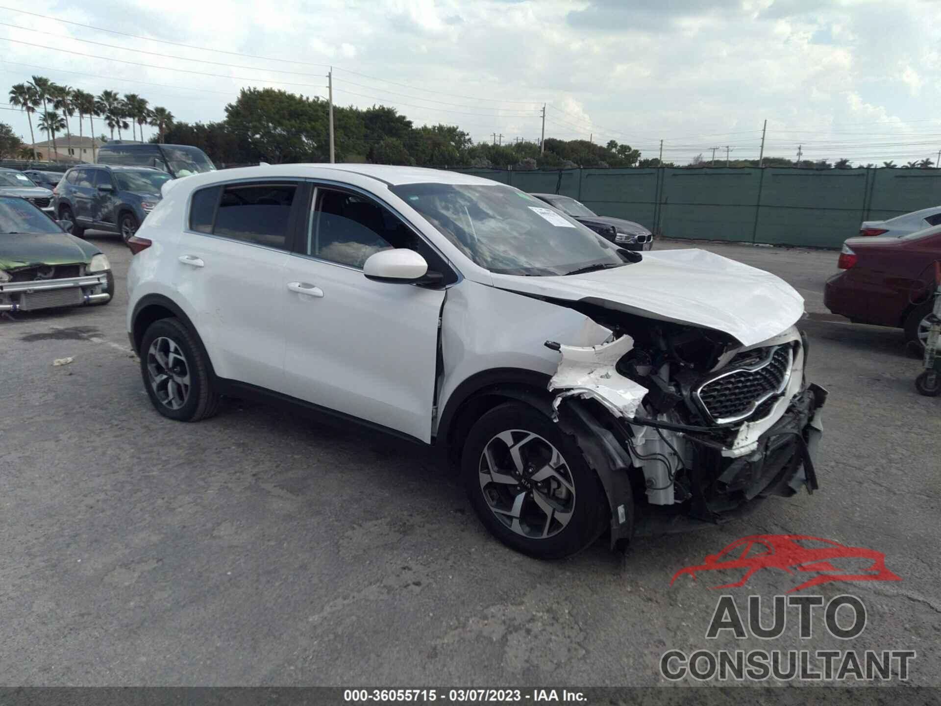 KIA SPORTAGE 2021 - KNDPM3AC4M7928114