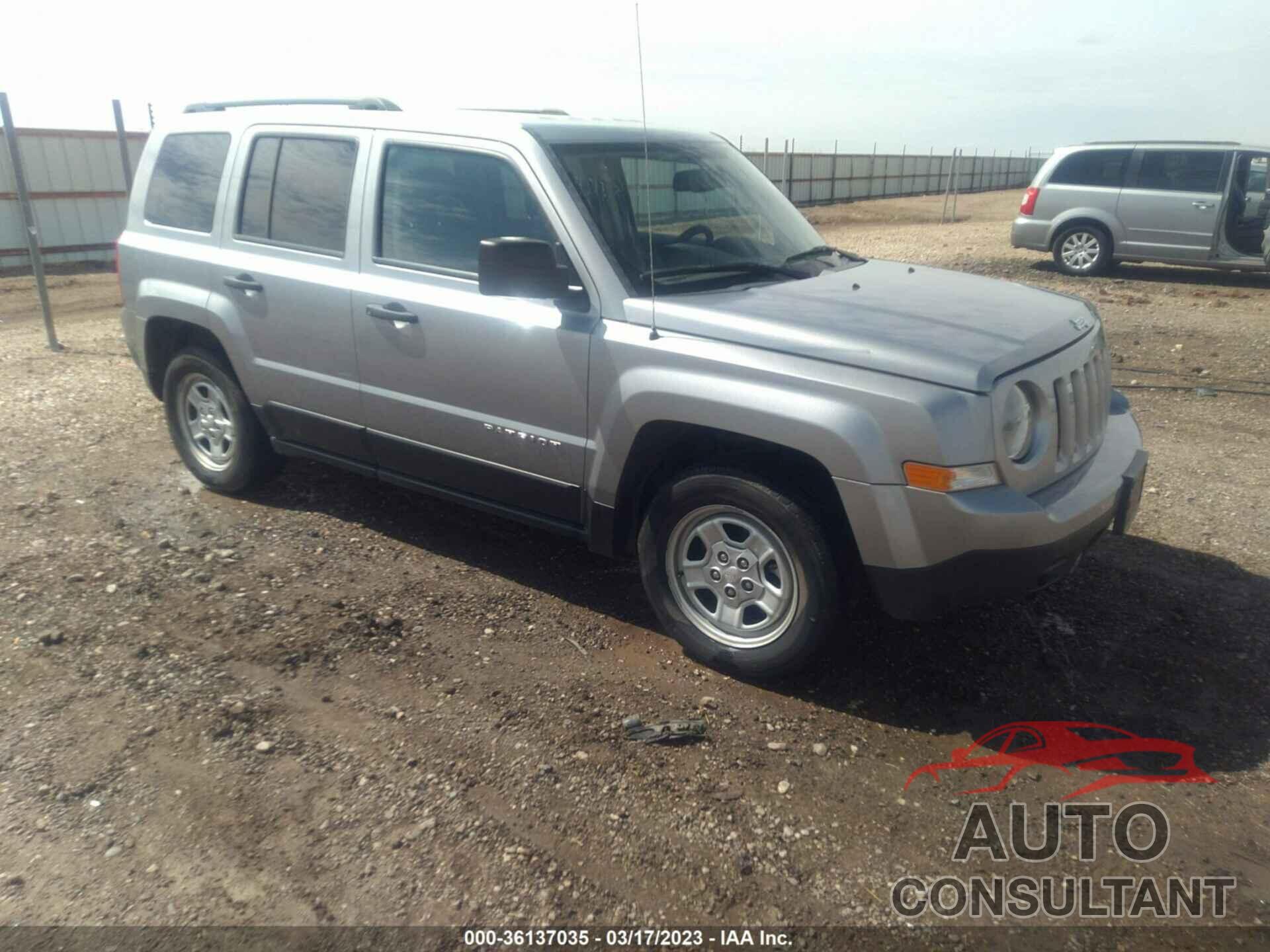 JEEP PATRIOT 2016 - 1C4NJPBBXGD809986