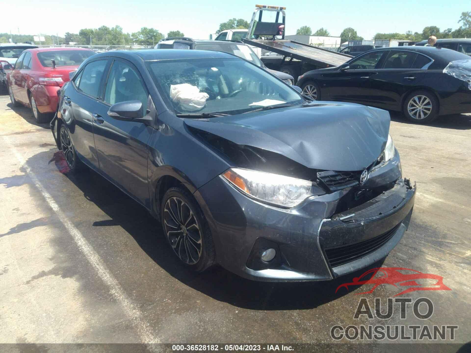 TOYOTA COROLLA 2015 - 5YFBURHE2FP281539